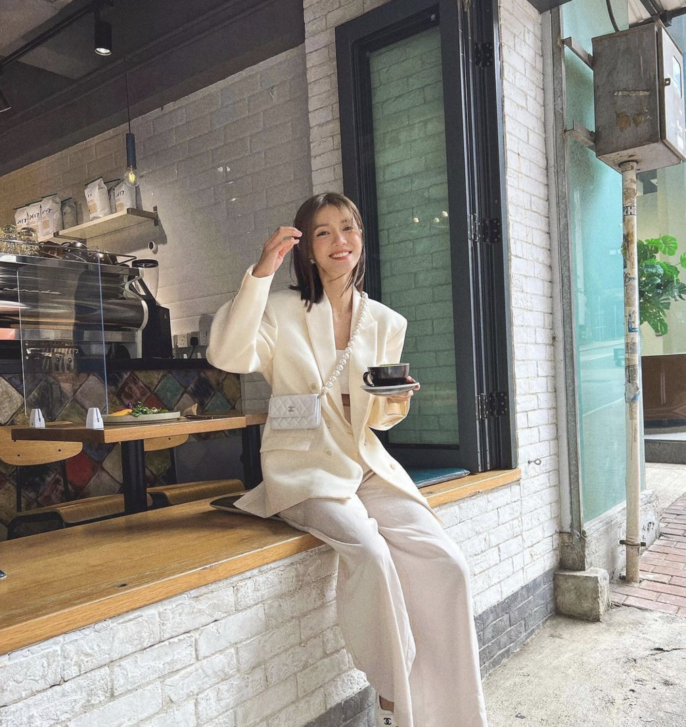 婚禮穿搭六:柔和暖色系穿搭