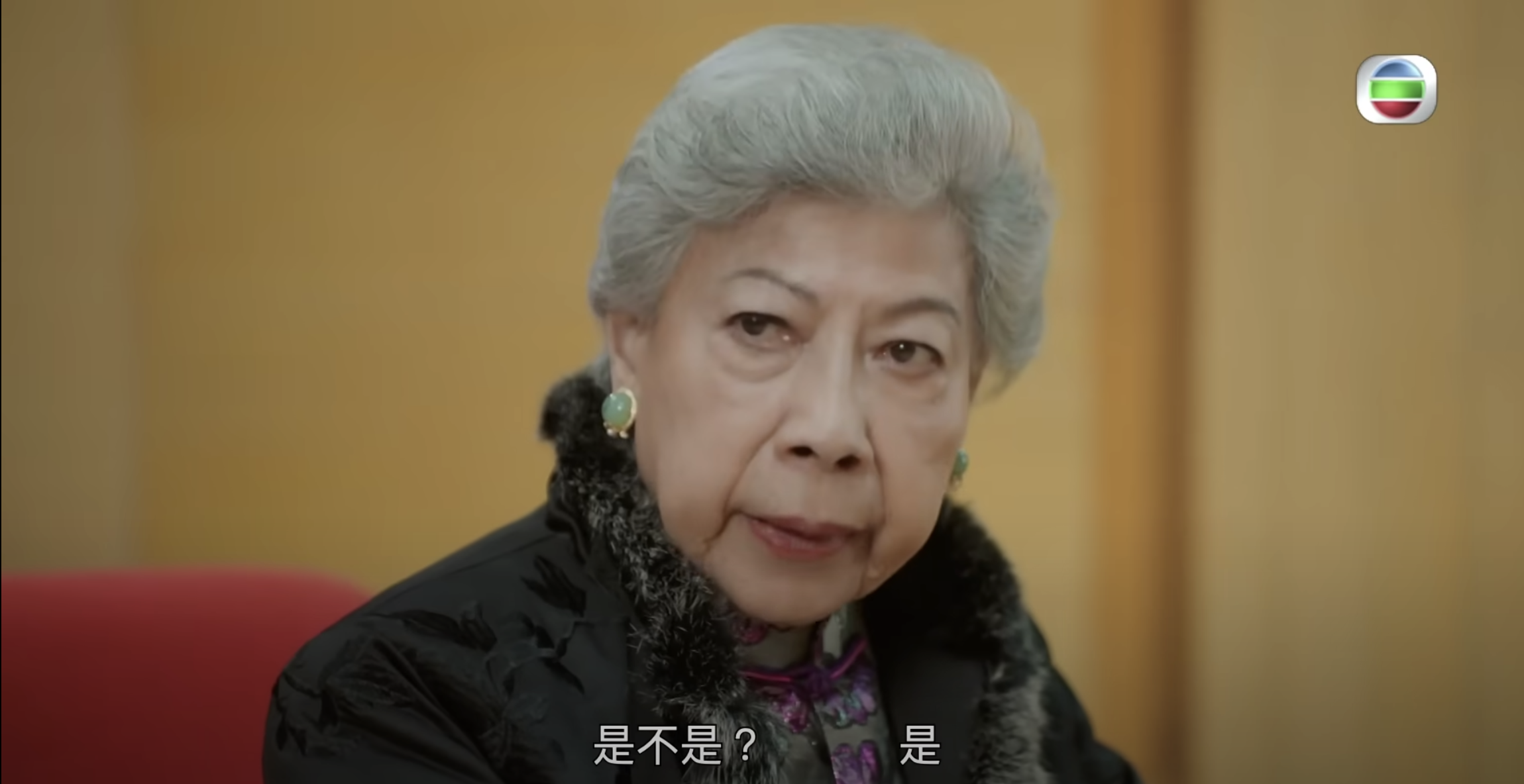 羅蘭姐3分半鐘的法庭戲是用逐句對白的形式拍攝
