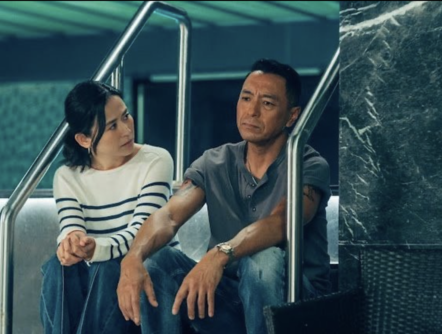 宣萱在《極度俏郎君》中先後三次被綁架