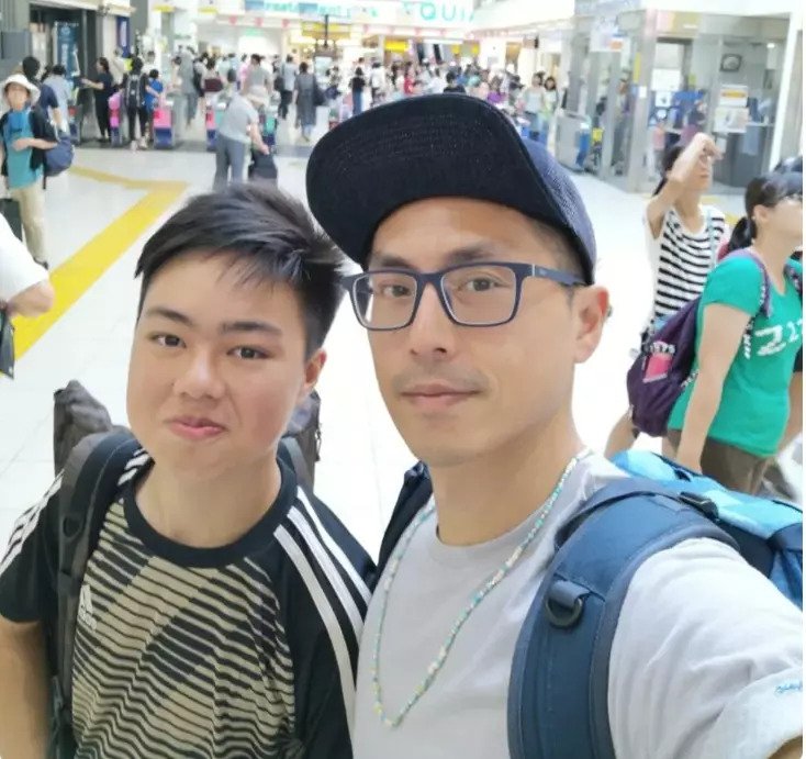 森美兒子沒有令森美失望，在英國A-Level考獲4科A*佳績。