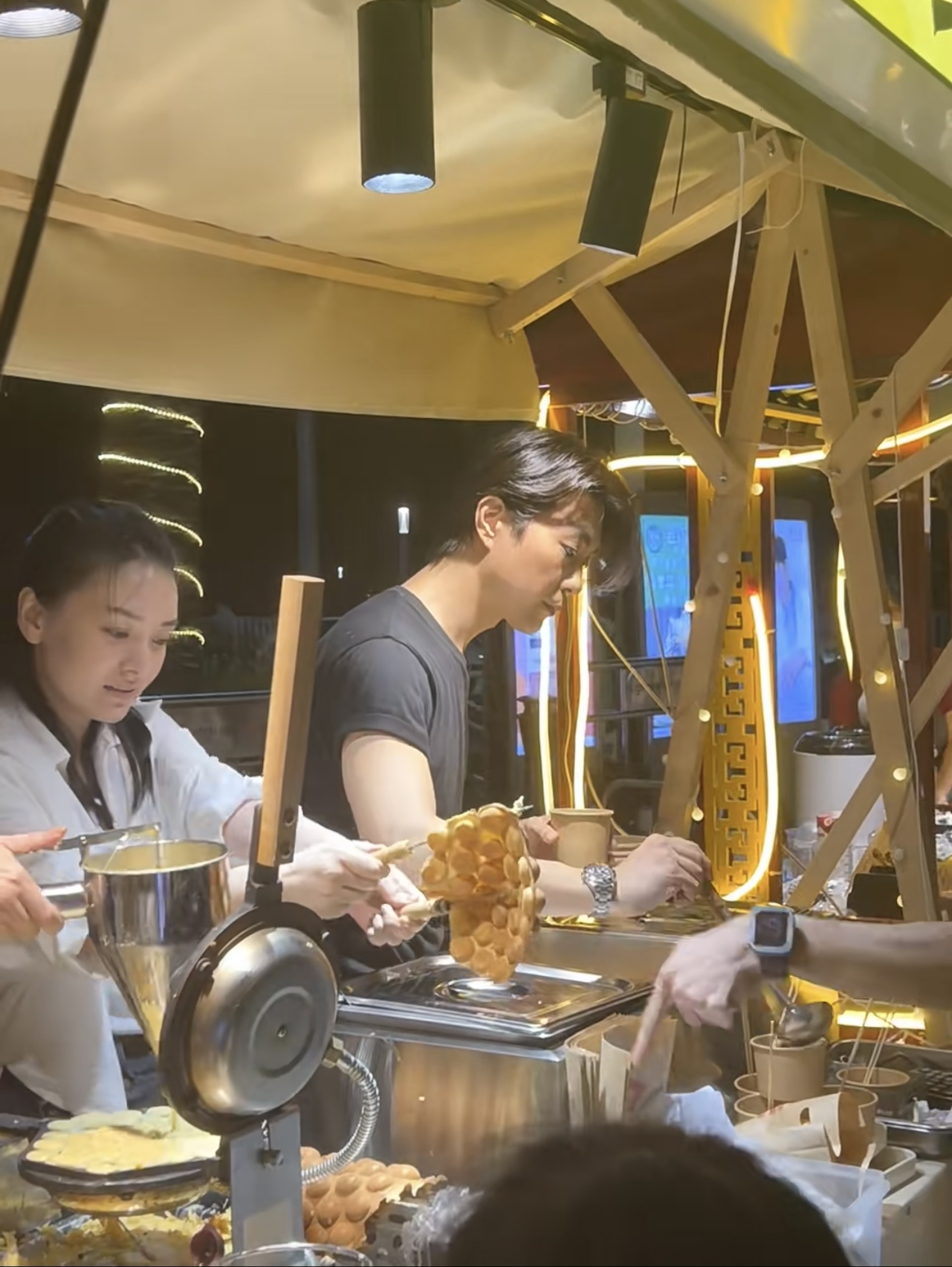 張景淳希望推廣雞蛋仔文化。