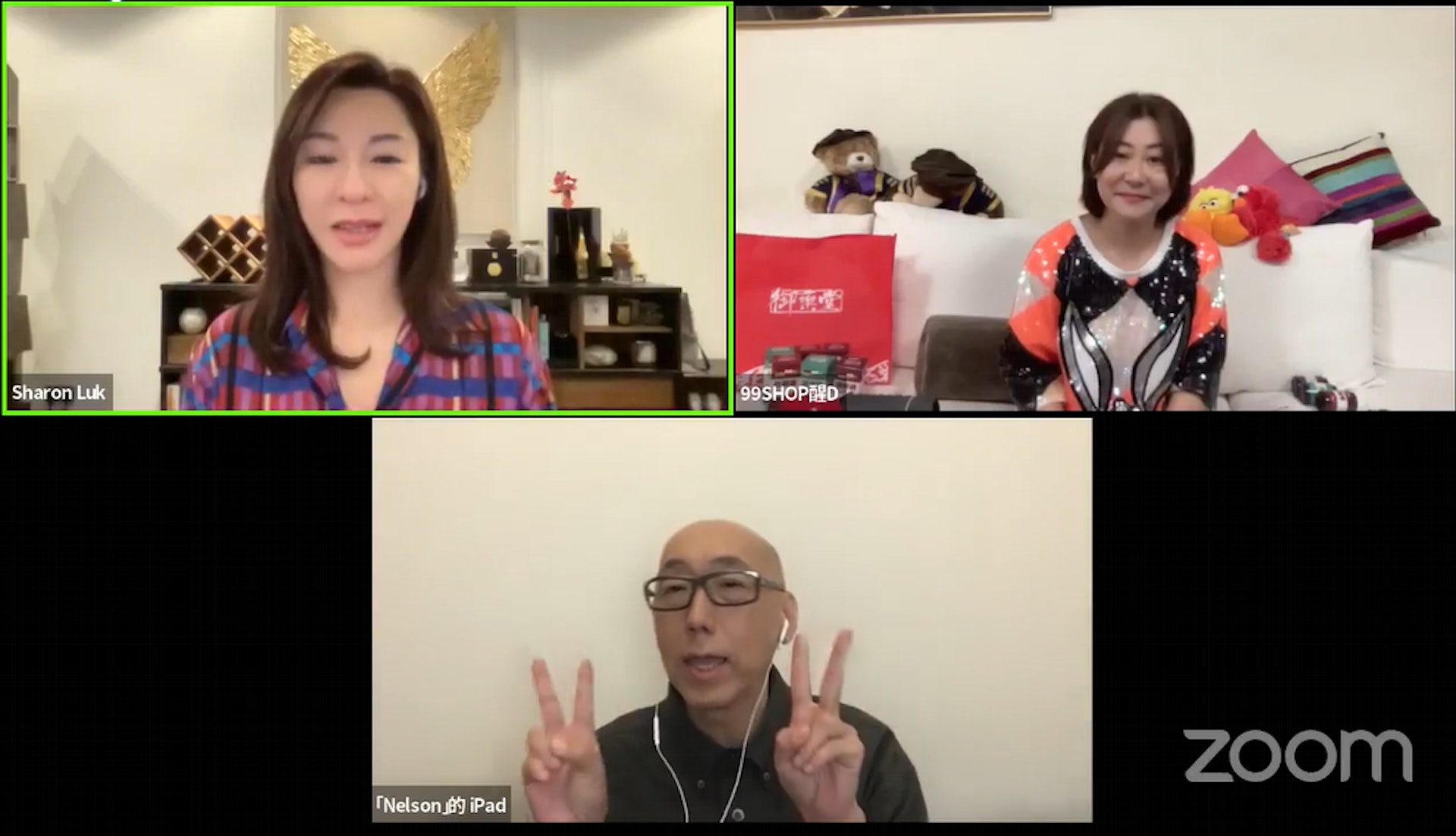張學潤離世前3日曾於社交平台與陸詩韻做直播,在結尾時舉起「雙V」代表開心的心情。