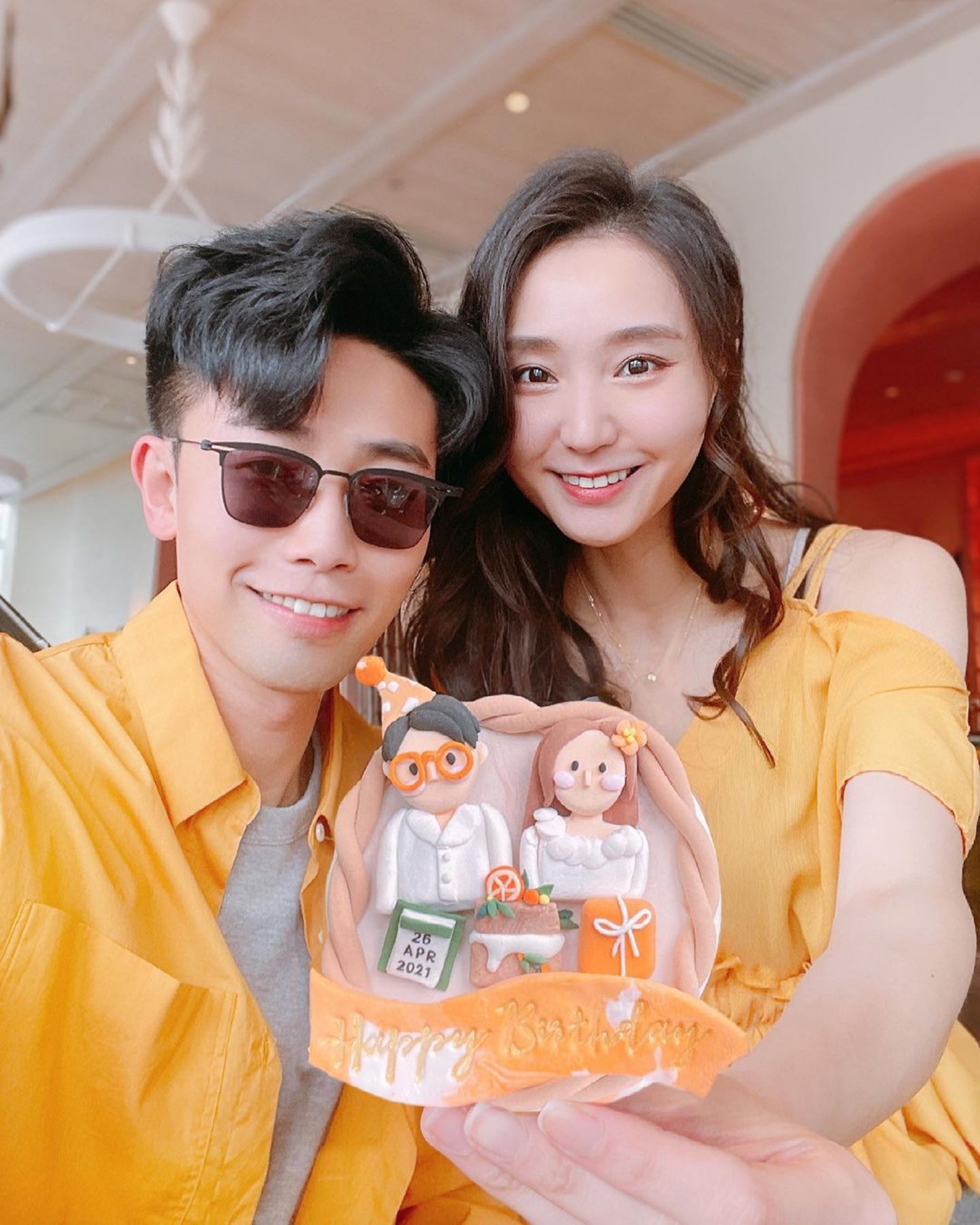 陸浩明與女友陳詩欣拍拖11年仍如熱戀中的情侶。