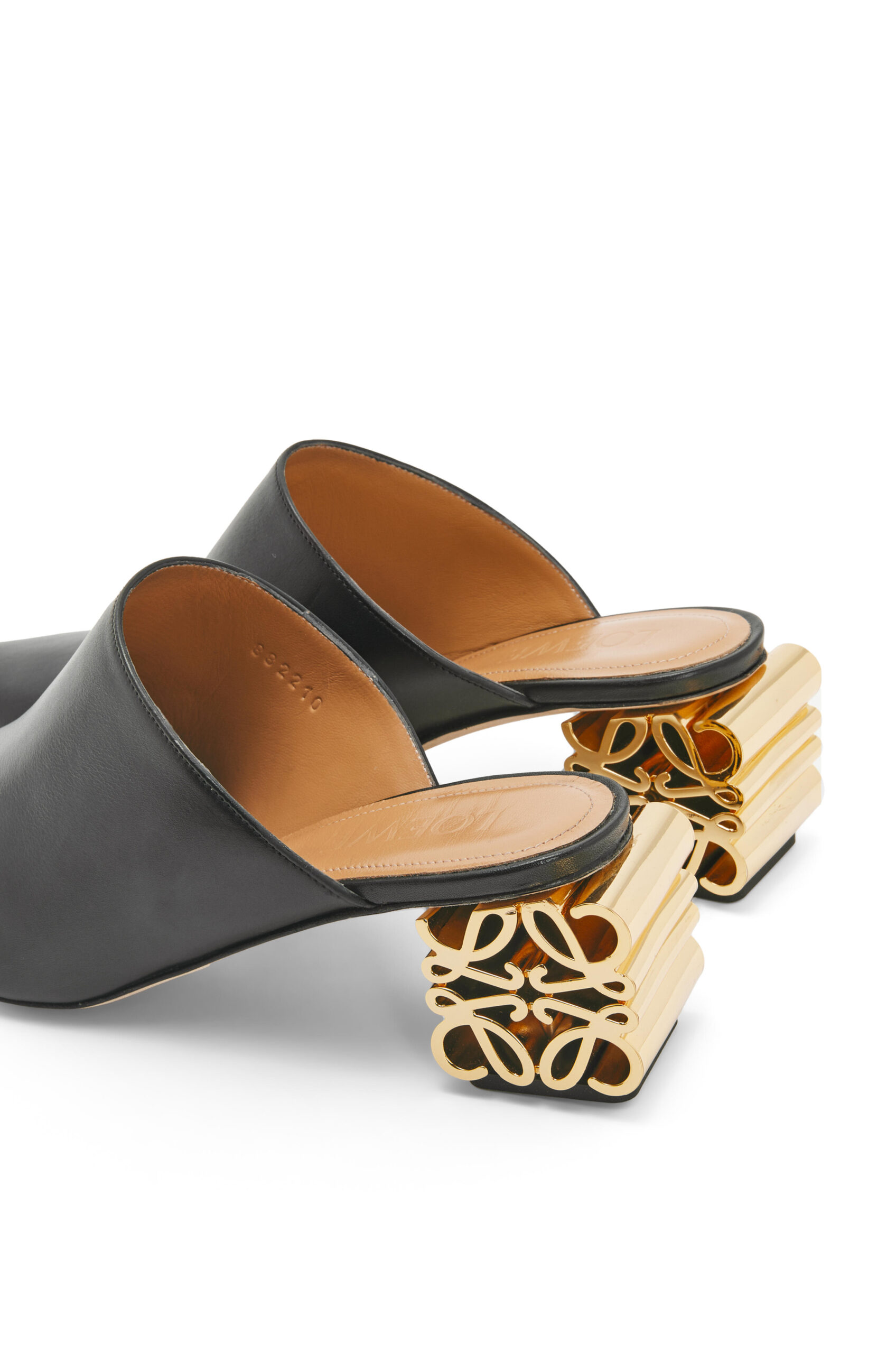 Anagram小牛皮穆勒跟鞋