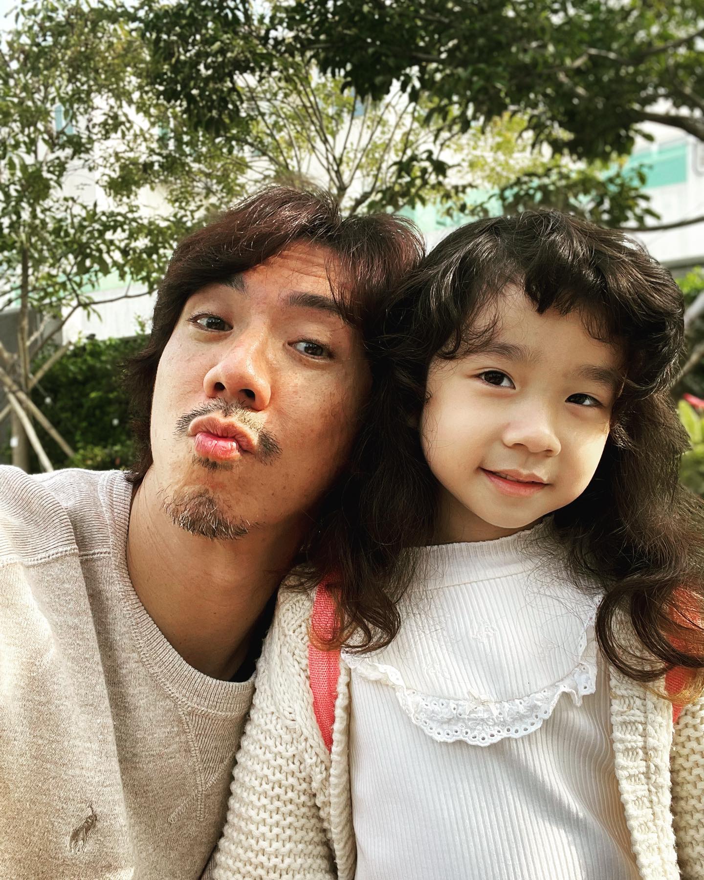 張繼聰好愛錫囡囡。