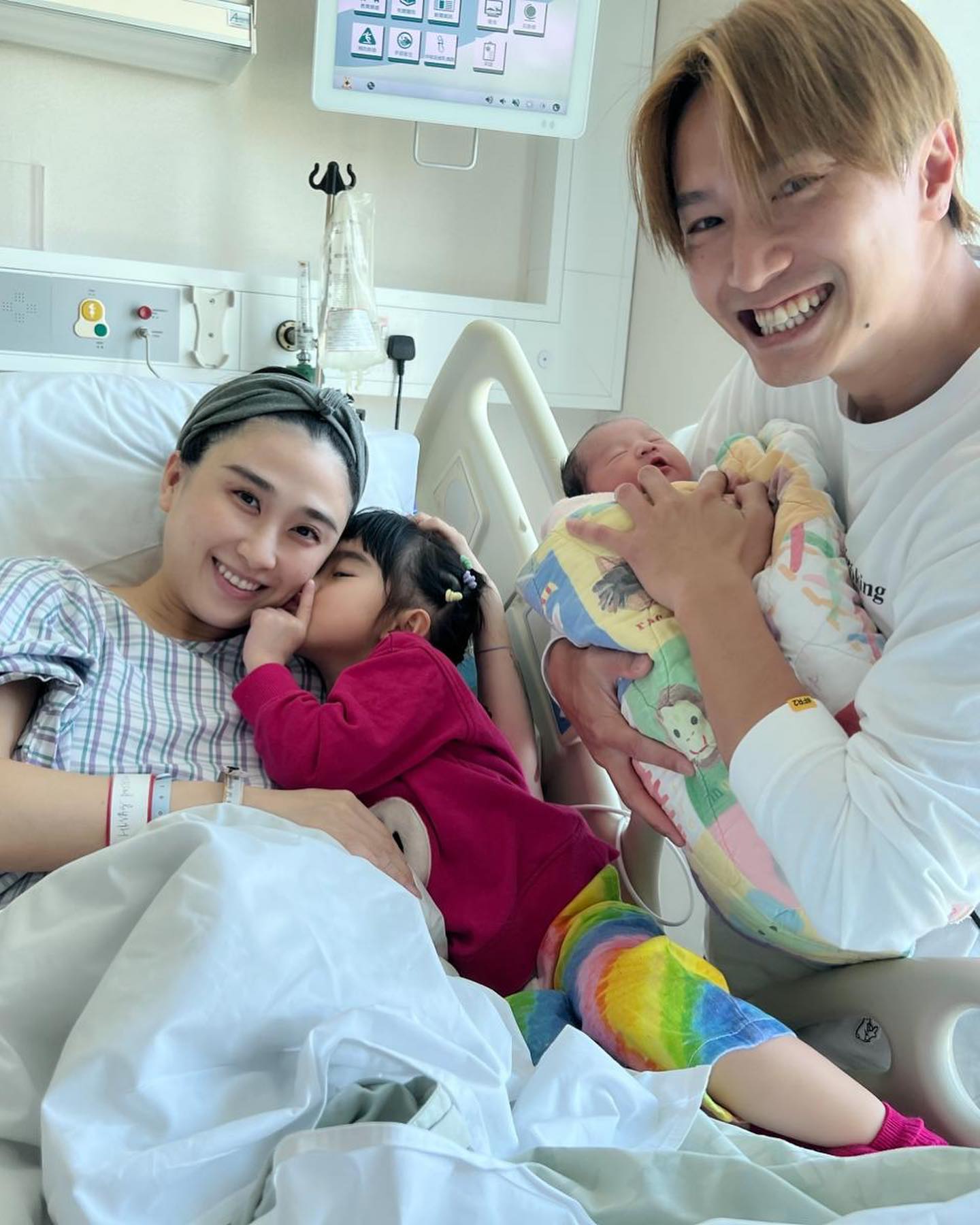 陳柏宇今年3月再做爸爸,他被太太爆見到細女出世時爆喊。