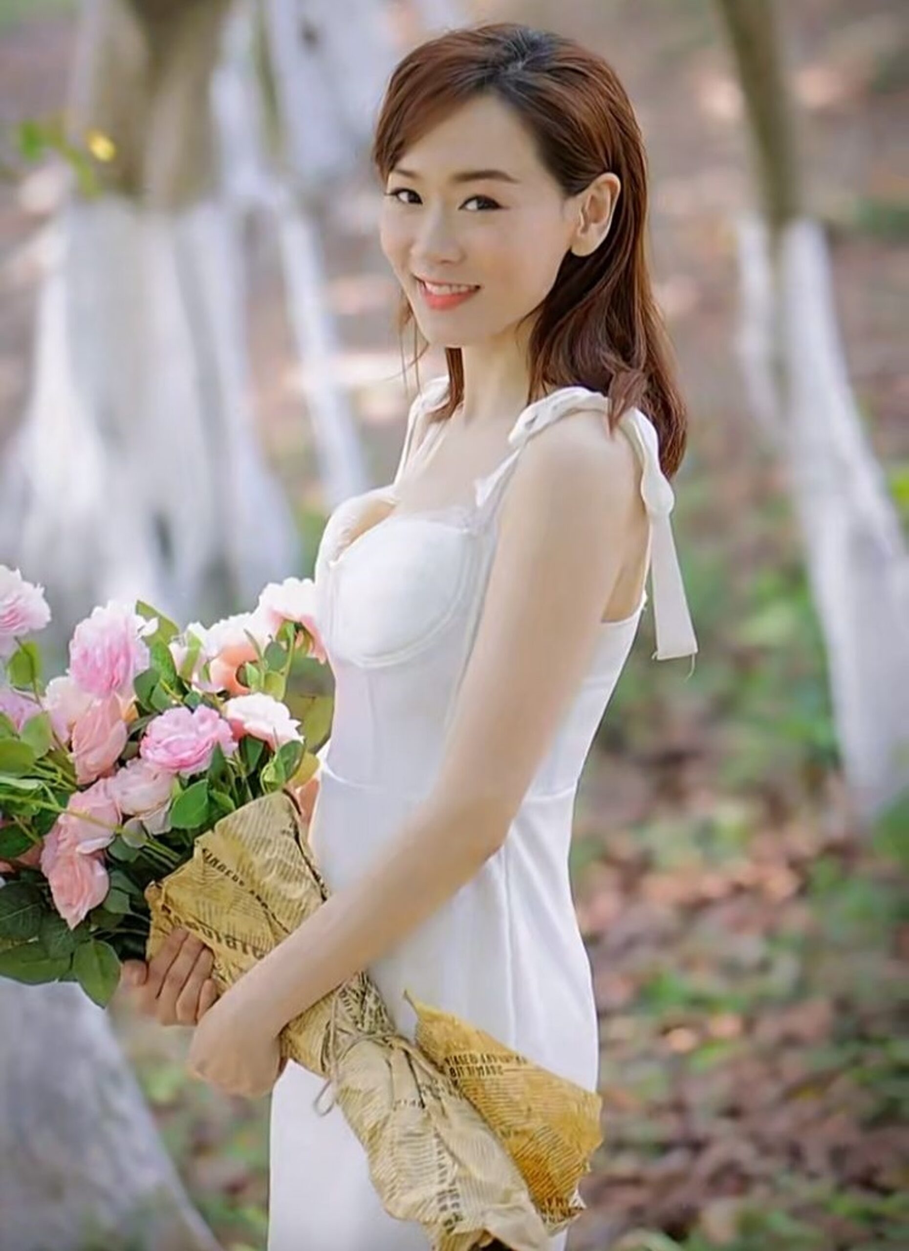 楊思琦入行前當實習老師。