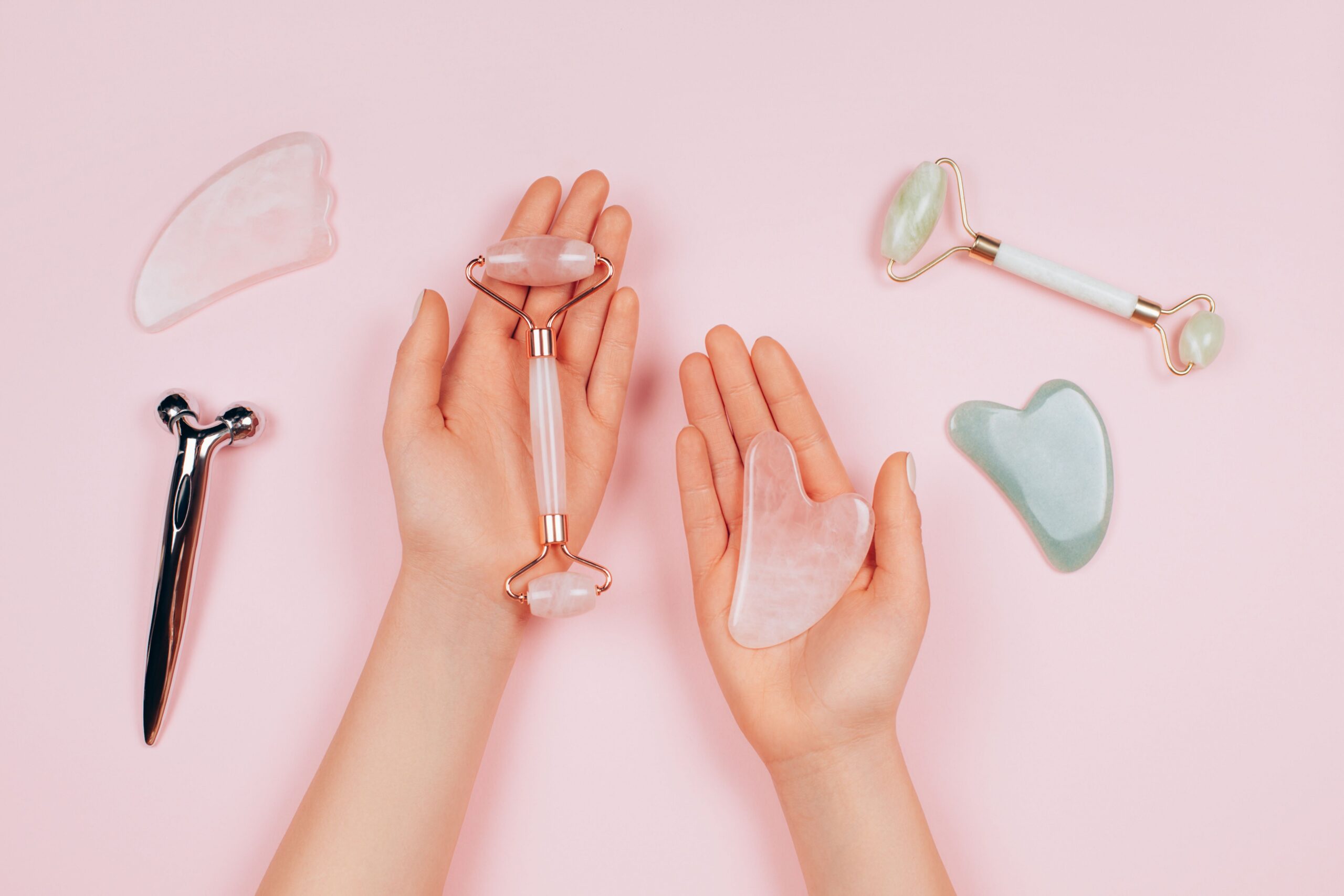 臉部滾輪按摩器.