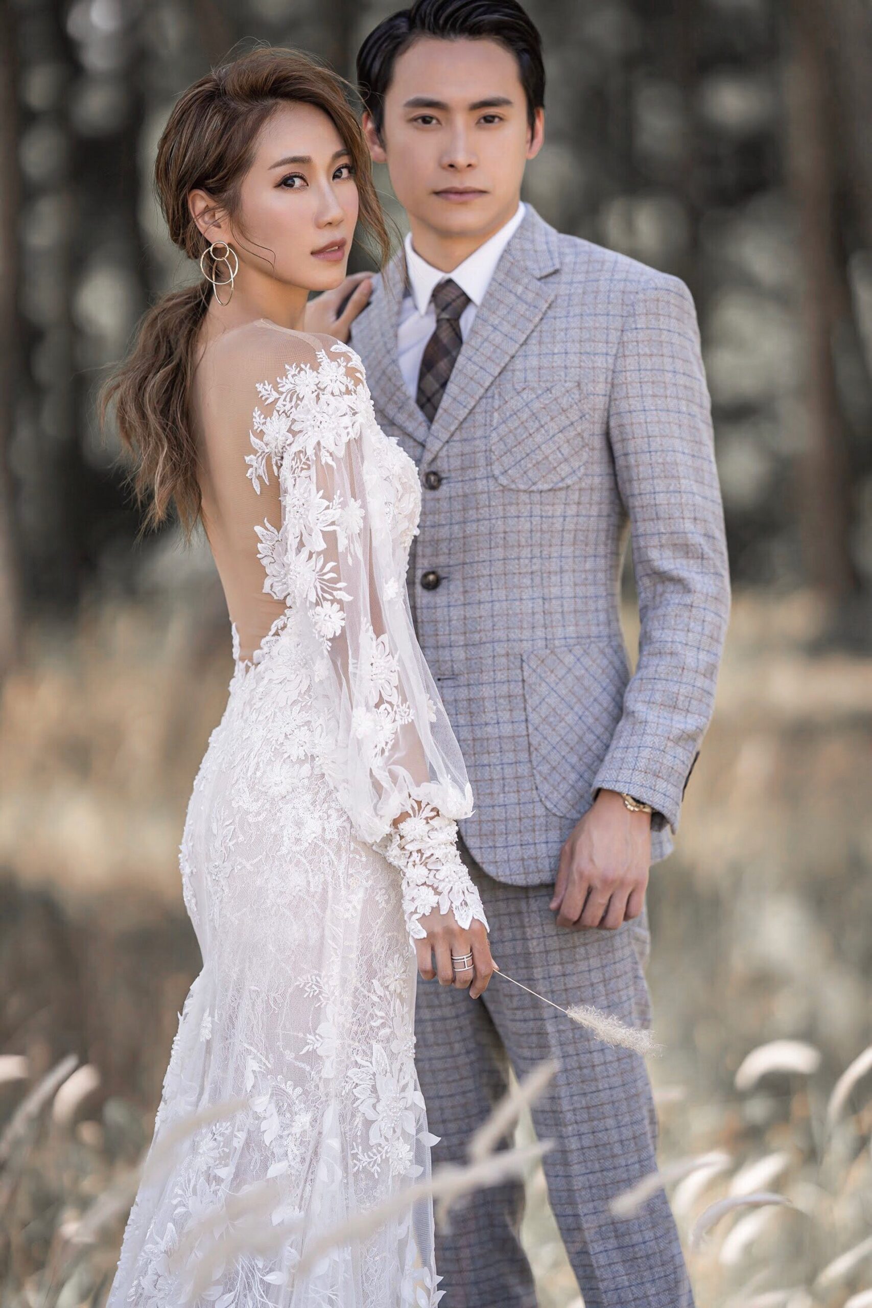 Super Girls成員蔡明思(Jessica)婚照