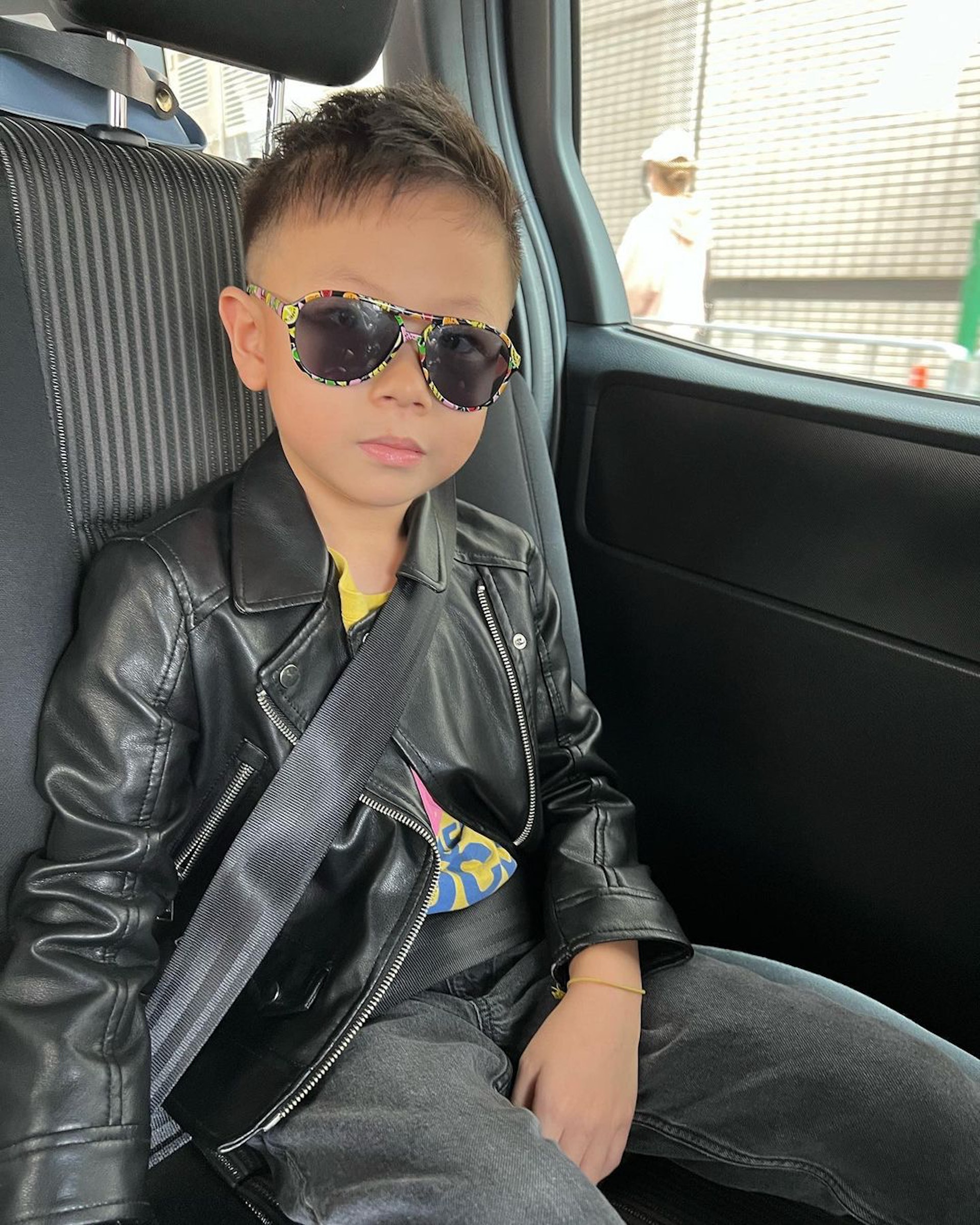 Jazz遺傳到父母的時尚基因。