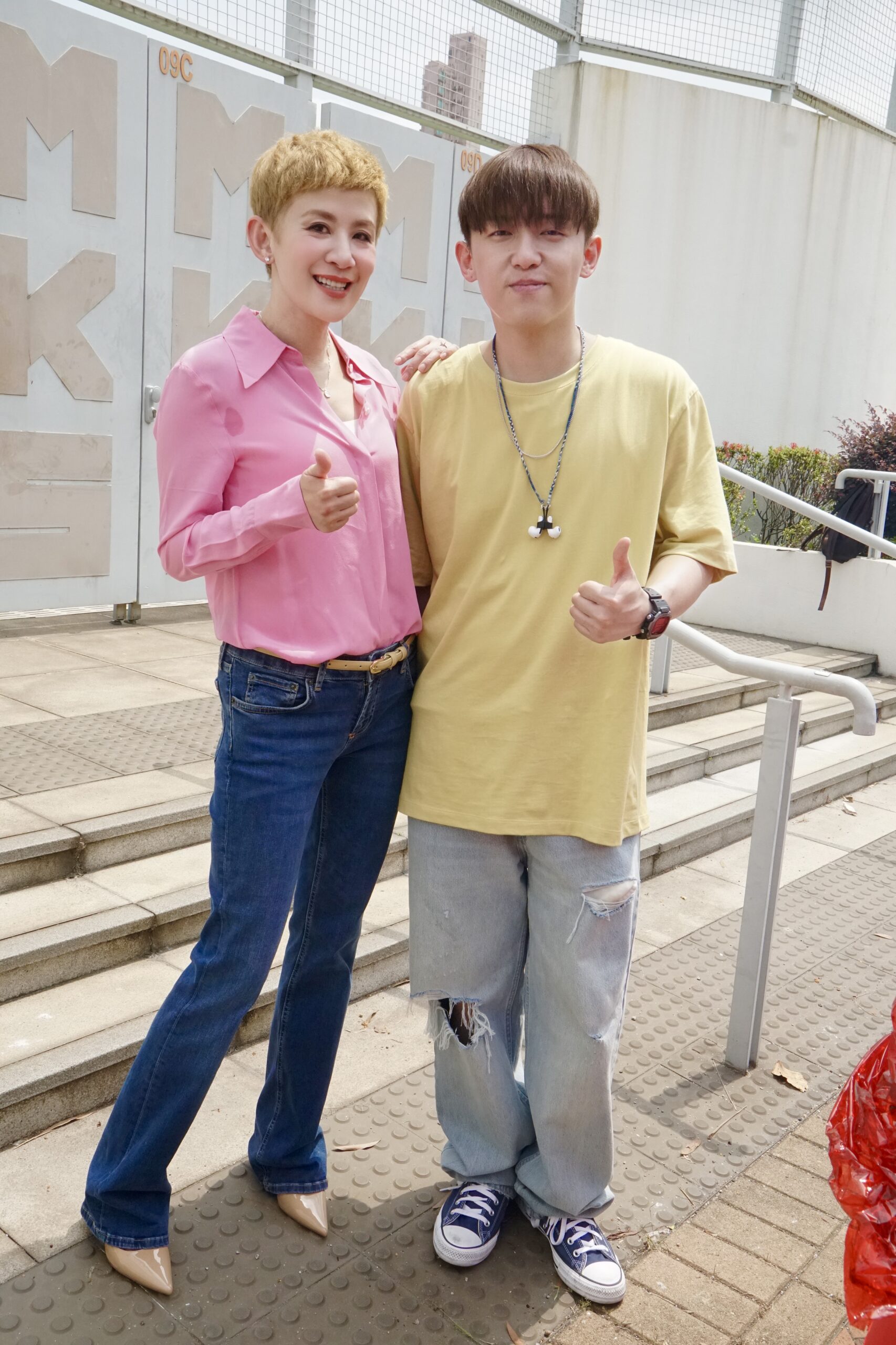 吳君如與張天賦合照