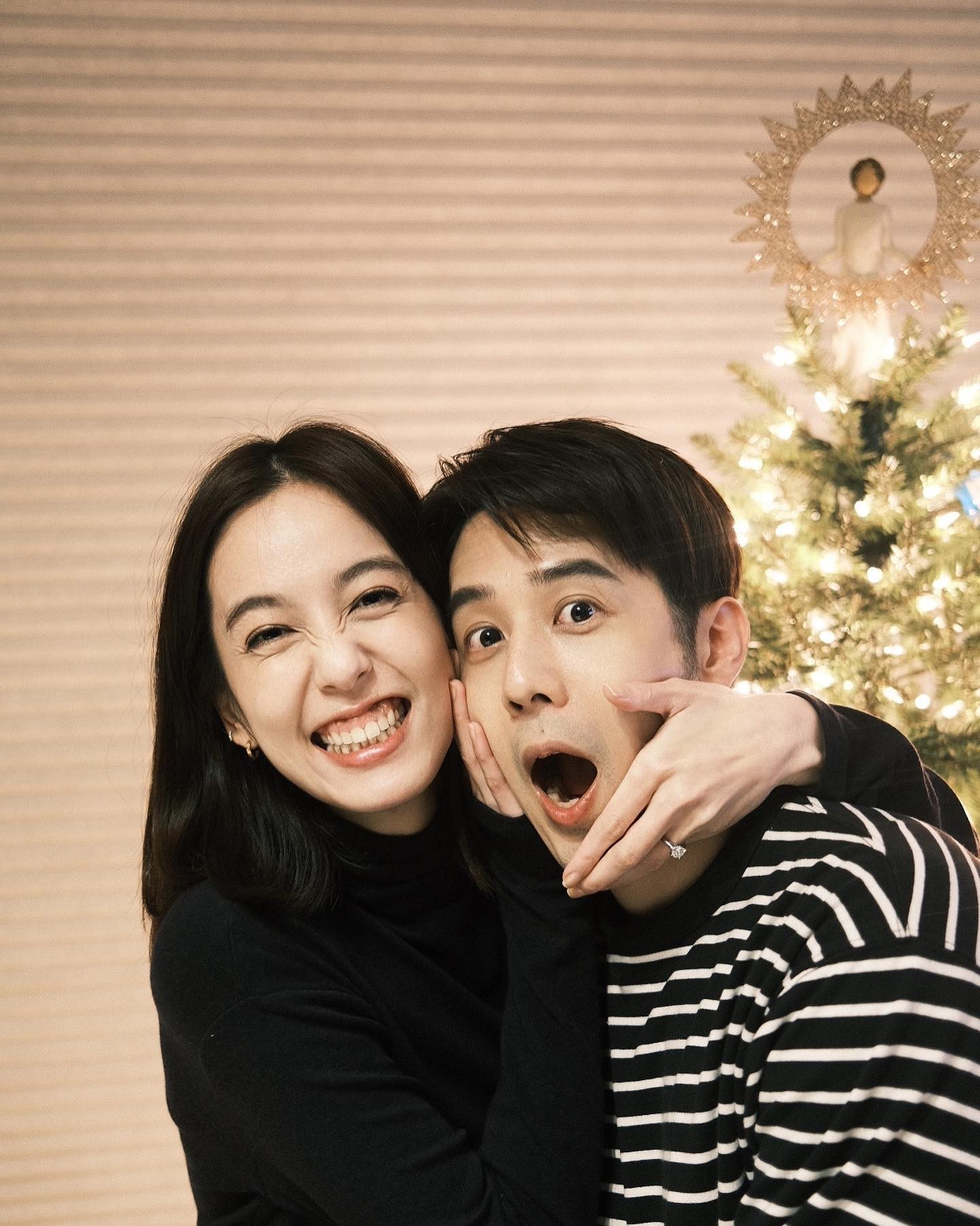 陳庭妮與胡宇威正正就是用Cartier SOLITAIRE 1895 戒指來作為他們的愛情信物。