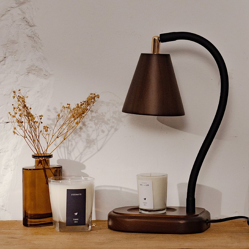 實木復古可調光融蠟燈 HK$885