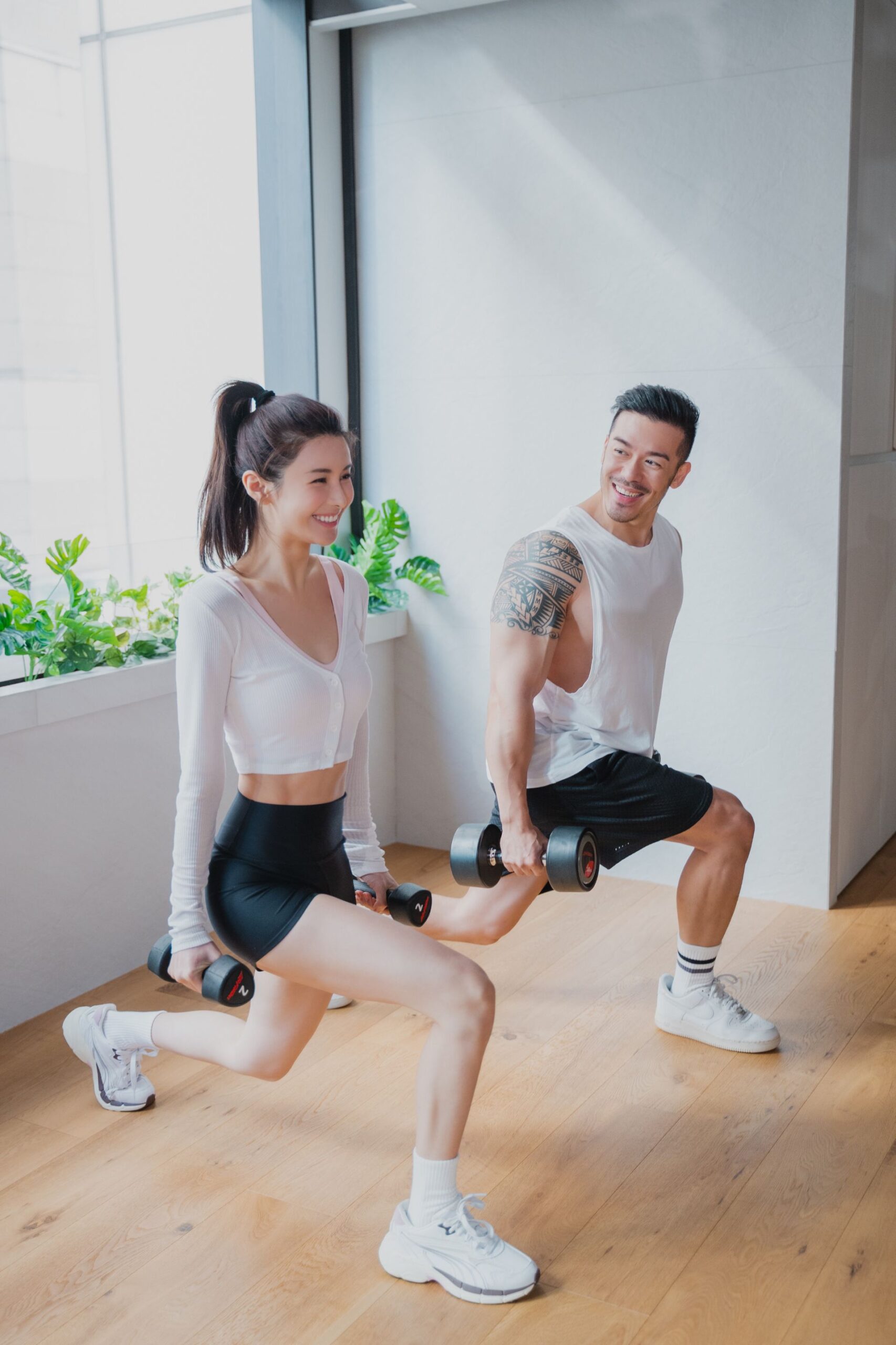 女神陳欣妍及男神沈震軒情侶檔攜手創辦全新星級健身中心 111 Ones Fitness現已登陸銅鑼灣