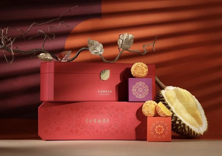 香港港麗酒店金葉庭月餅