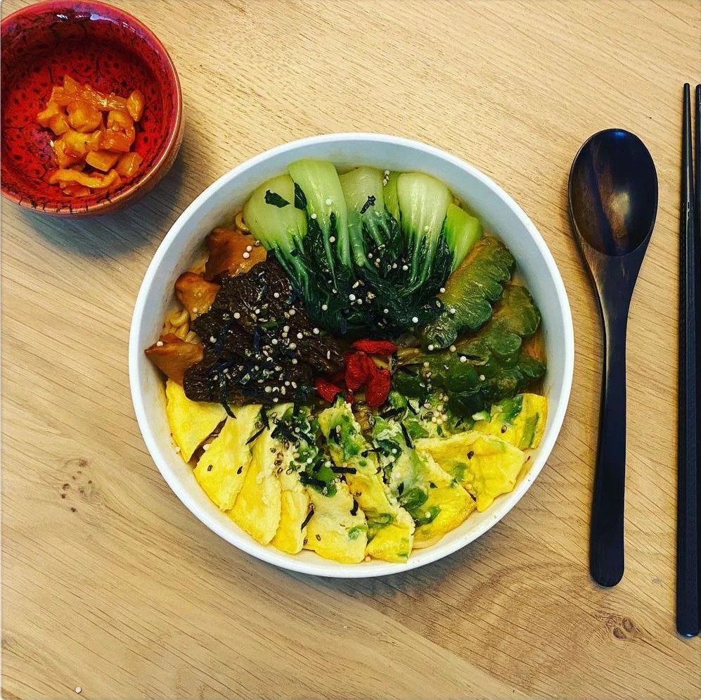 梁詠琪平時會吃大量蔬菜。