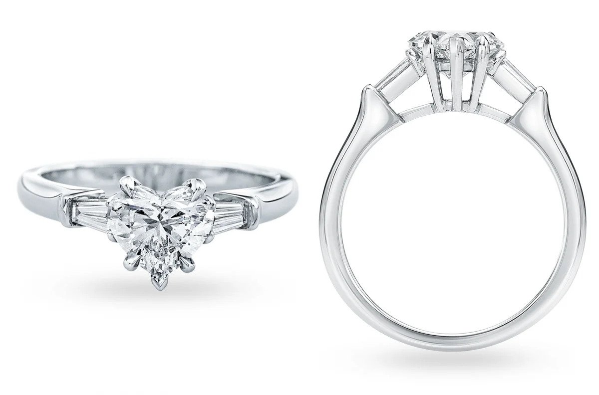 Harry Winston The One圓形明亮式切工訂婚鑽戒