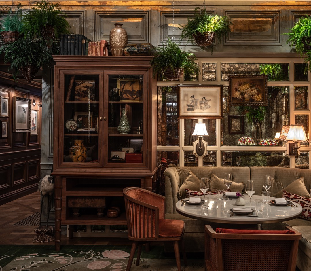 The Aubrey位於香港文華東方酒店25樓。