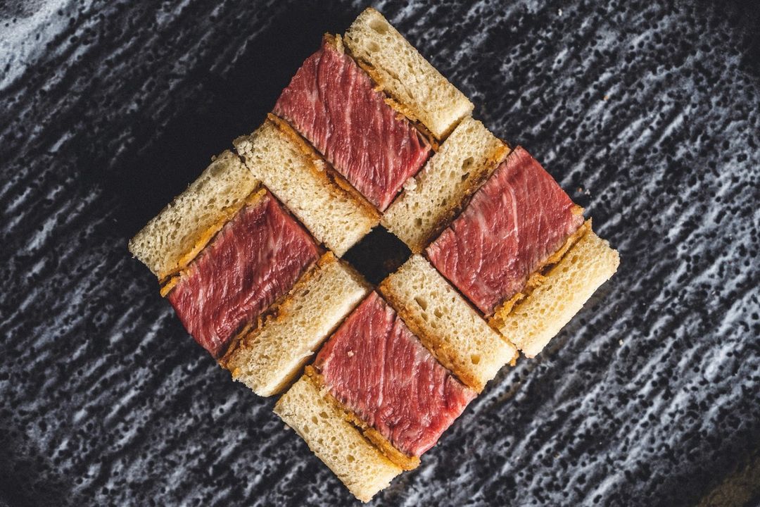 The Aubrey招牌菜和牛三文治！