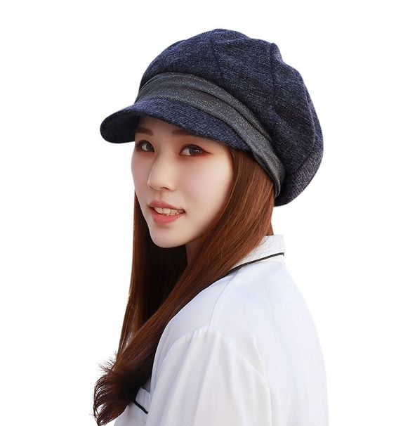 戴帽來掩飾布丁頭。