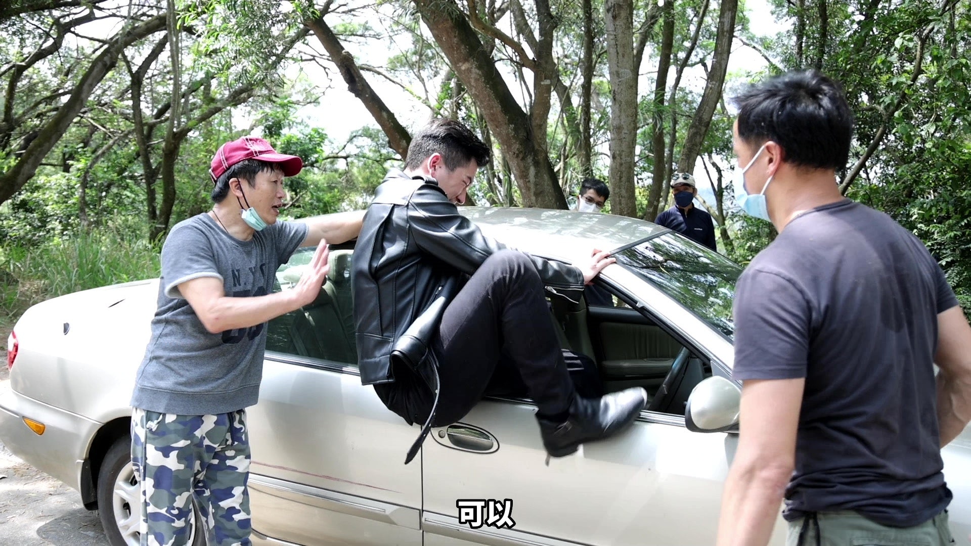 TVB發放該場口拍攝花絮。