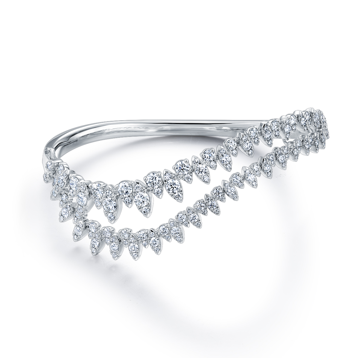 Aerial Twisted Dewdrop 鑽石手鐲 HK$195,000