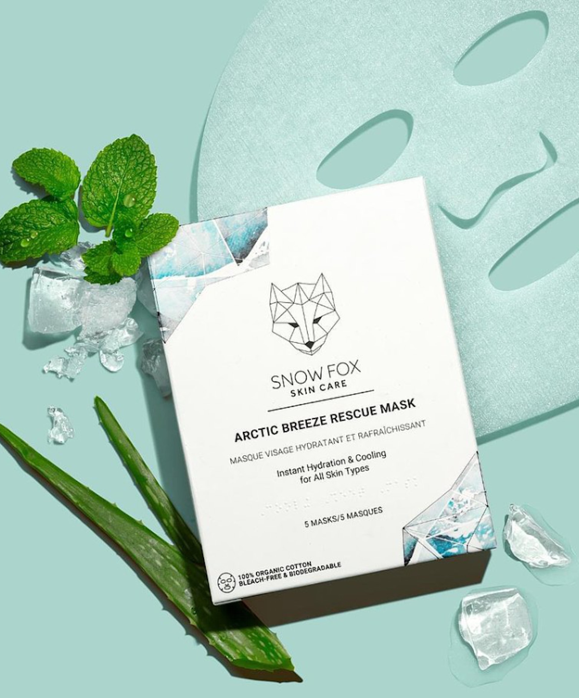 Snow Fox 涼感修護面膜 HK$298