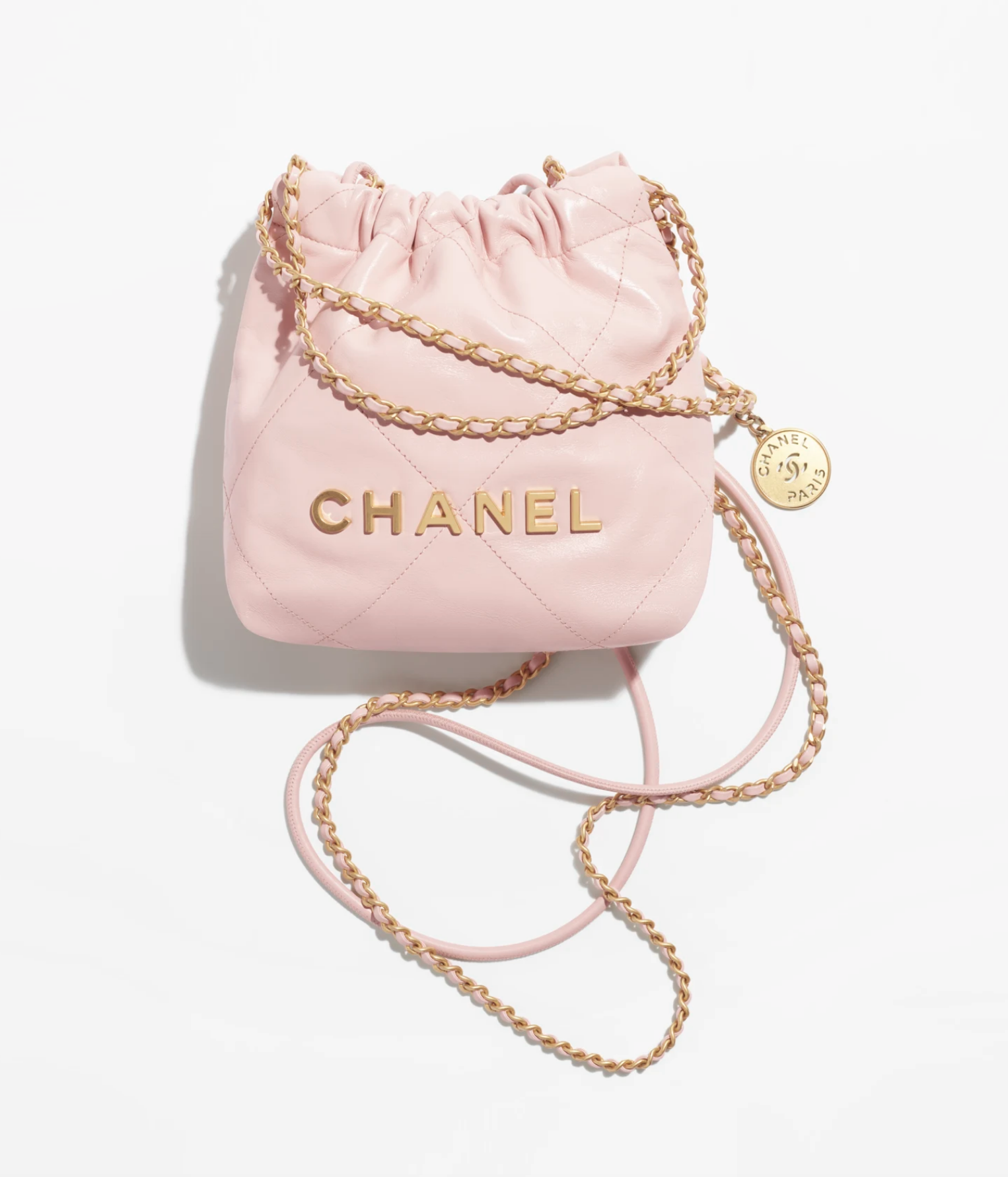 CHANEL 22迷你手袋（粉紅色）$40,000
