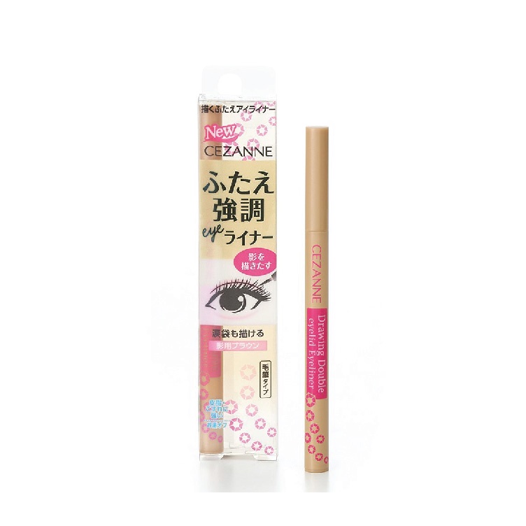 Cezanne Drawing Double eyelid eyeliner 660円/0.5ml