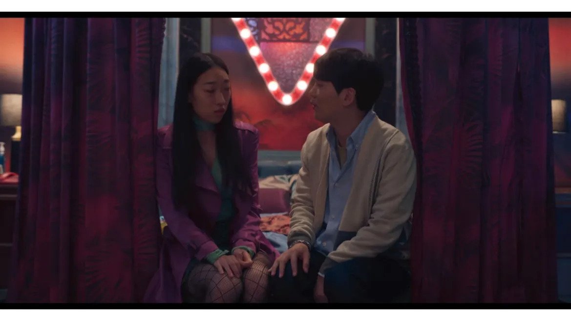 金貌美(李寒星 飾)以為「帥和尚」已離世,叫朱悟南(安宰弘 飾)幫手處理後續。