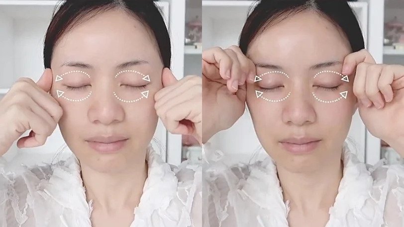 步驟4:撫平眼紋