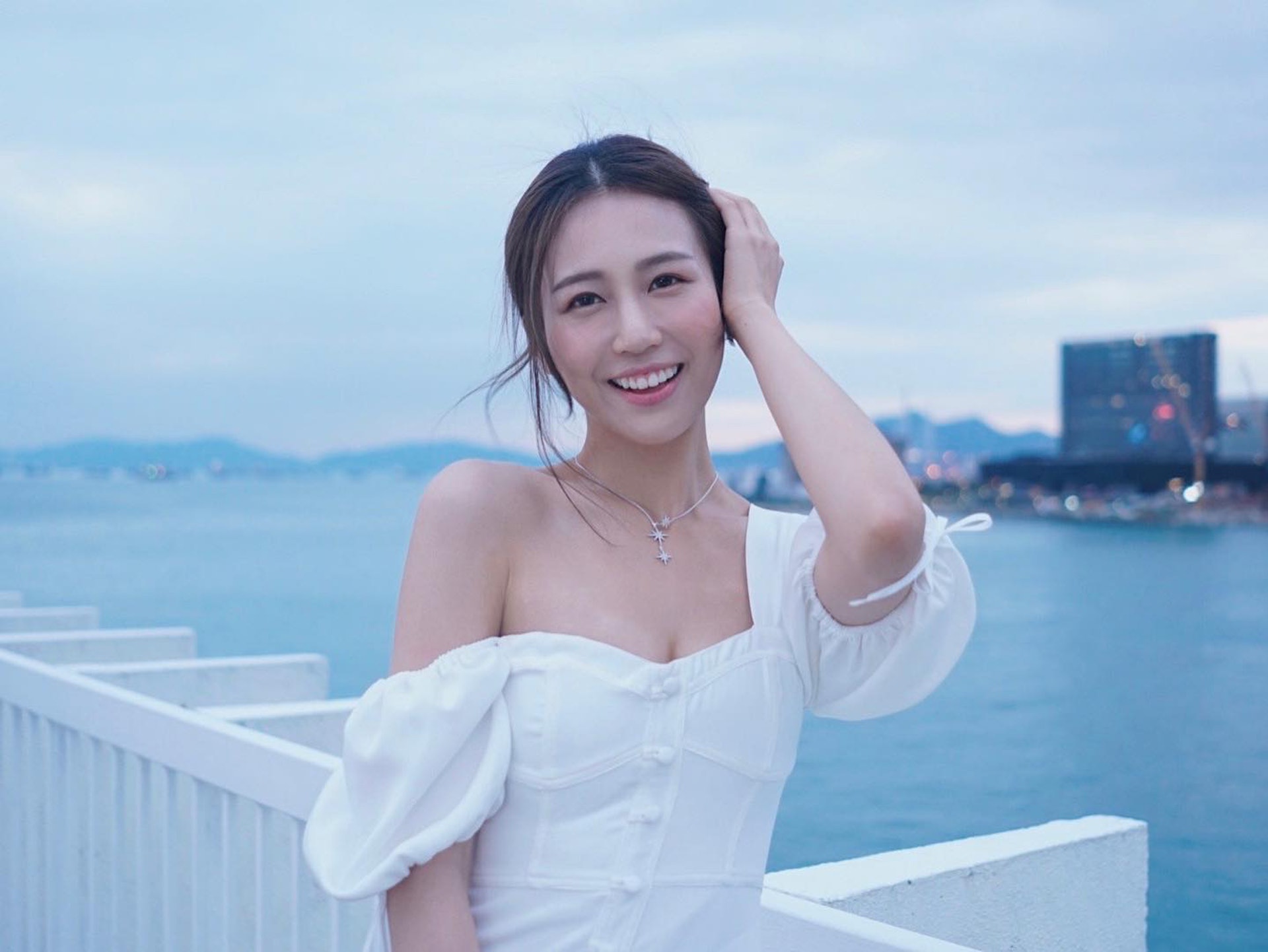 對於曾志偉的厚愛和睇重，何沛珈表示要努力做好工作去回報。