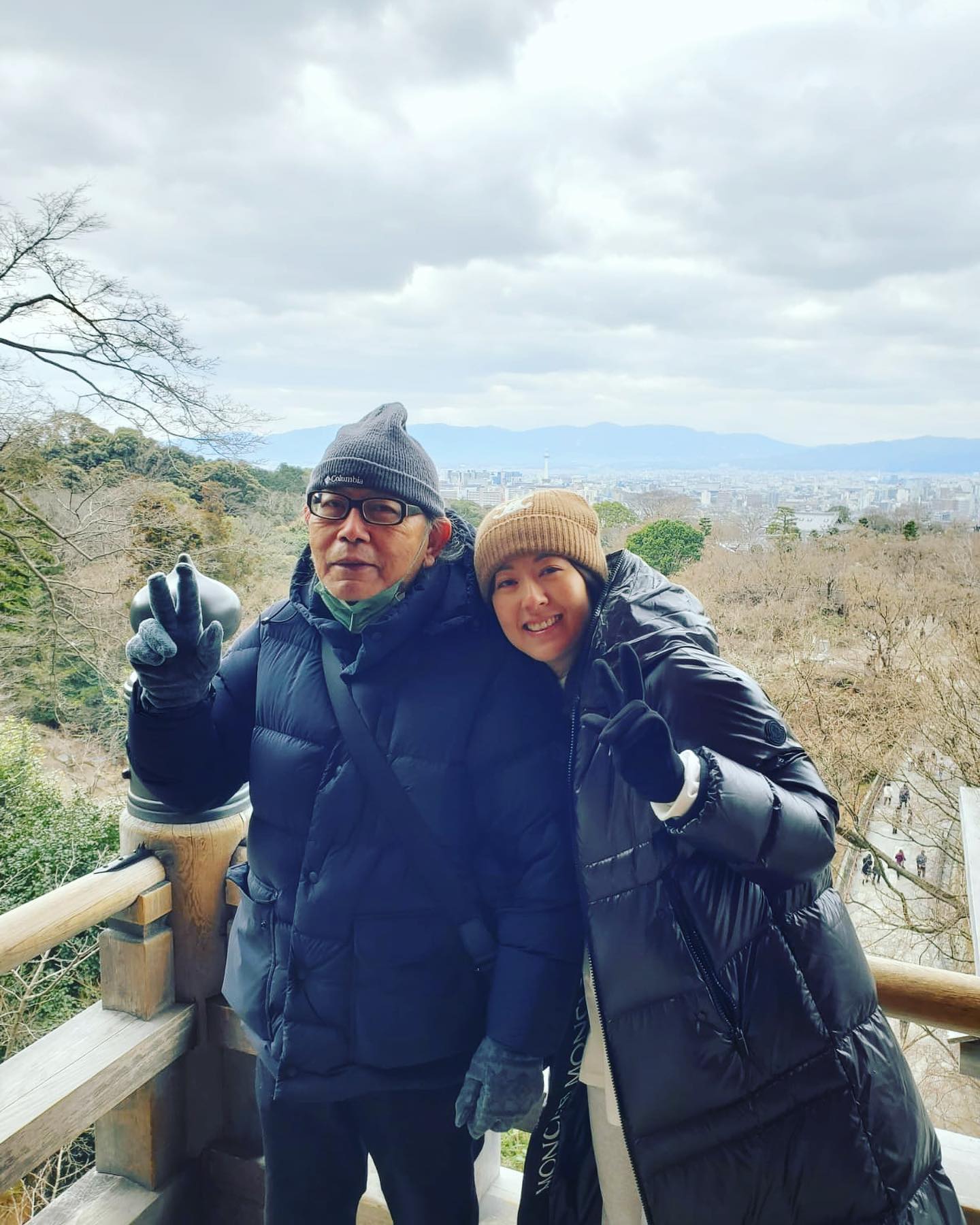 今年唐詩詠帶爸爸去日本東京旅行。