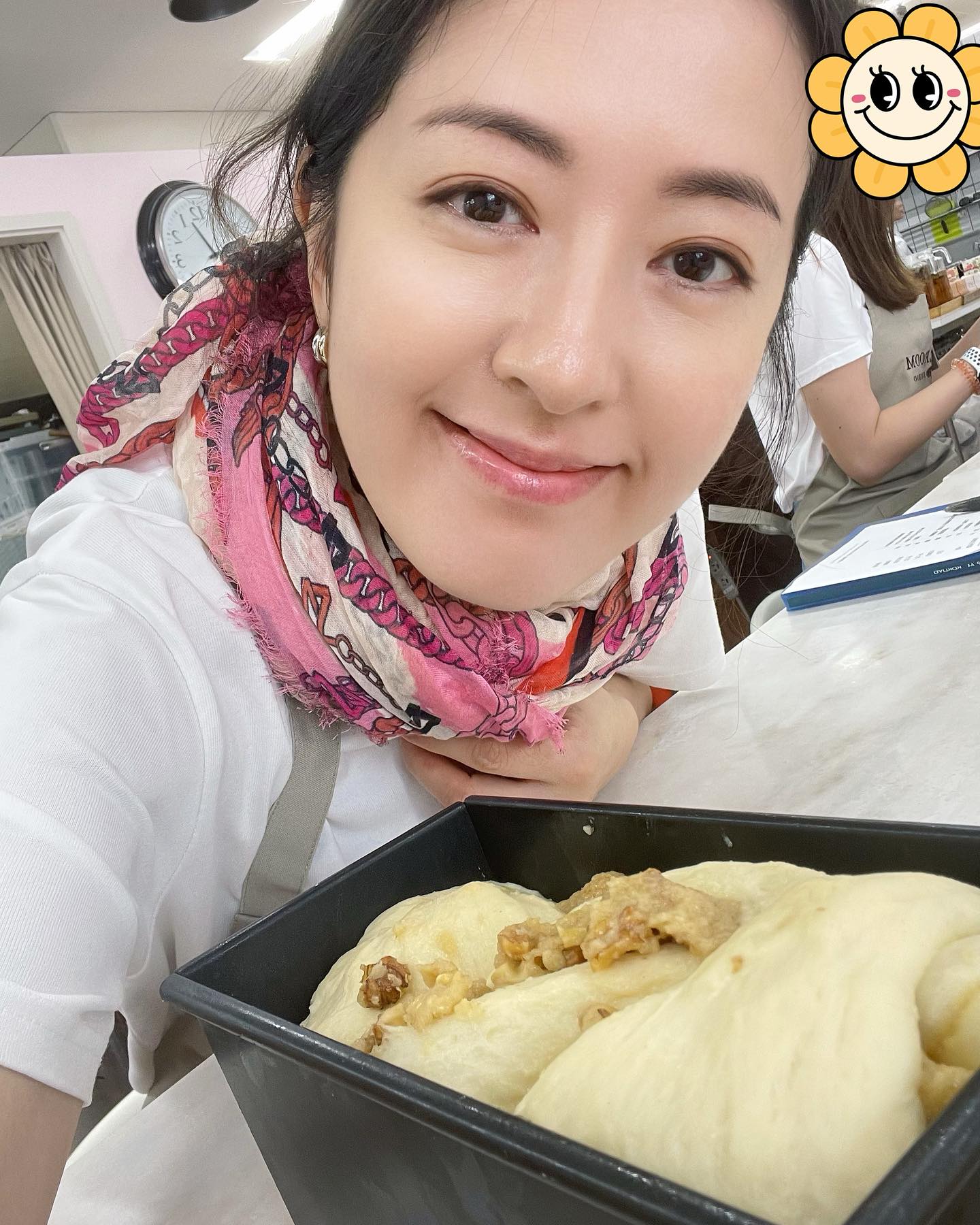 唐詩詠在日本學烘培。