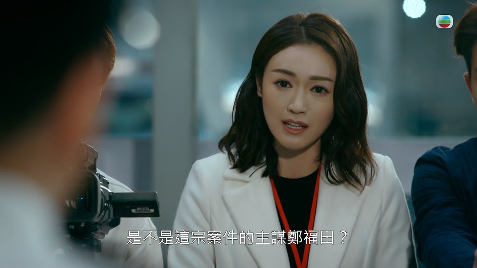 張寶兒在記者會質問警方是否應該為好好事件負責。