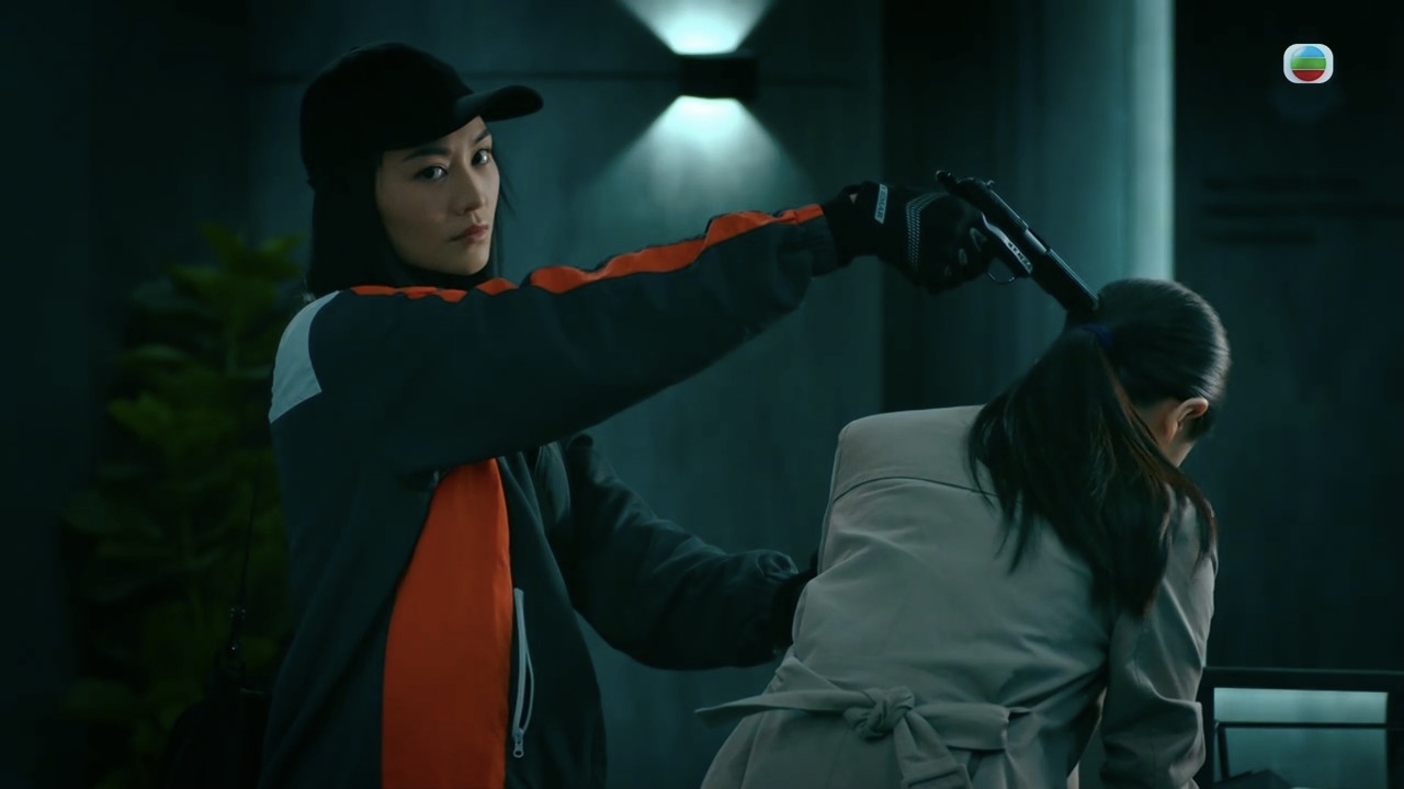 關嘉敏一場打戲令觀眾留下深刻印象。