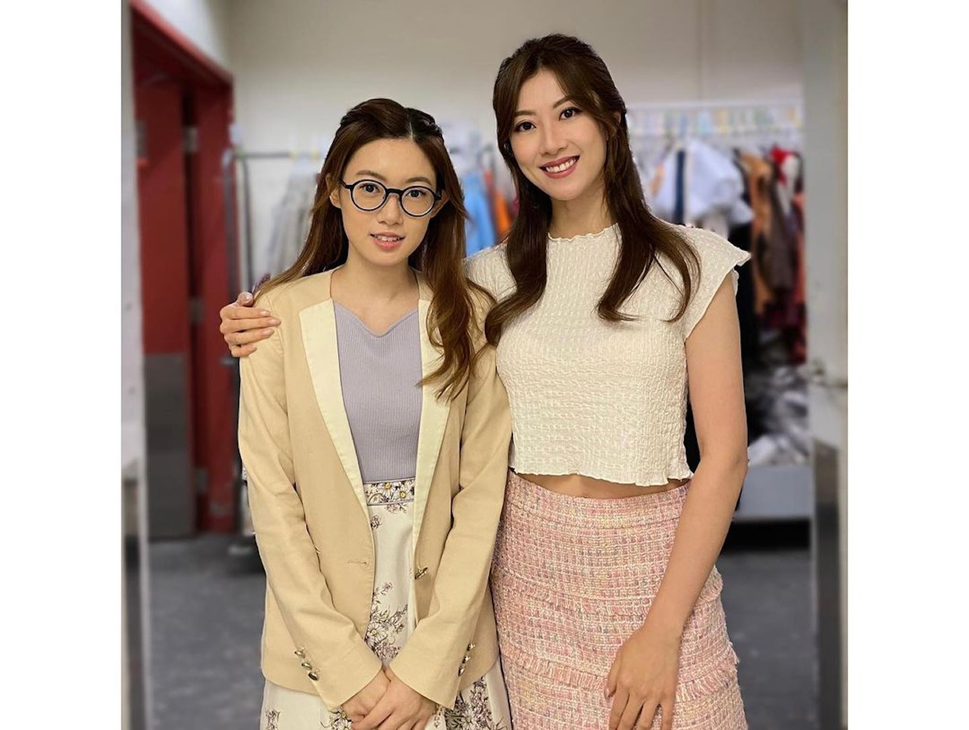 謝芷倫與張盈悅。