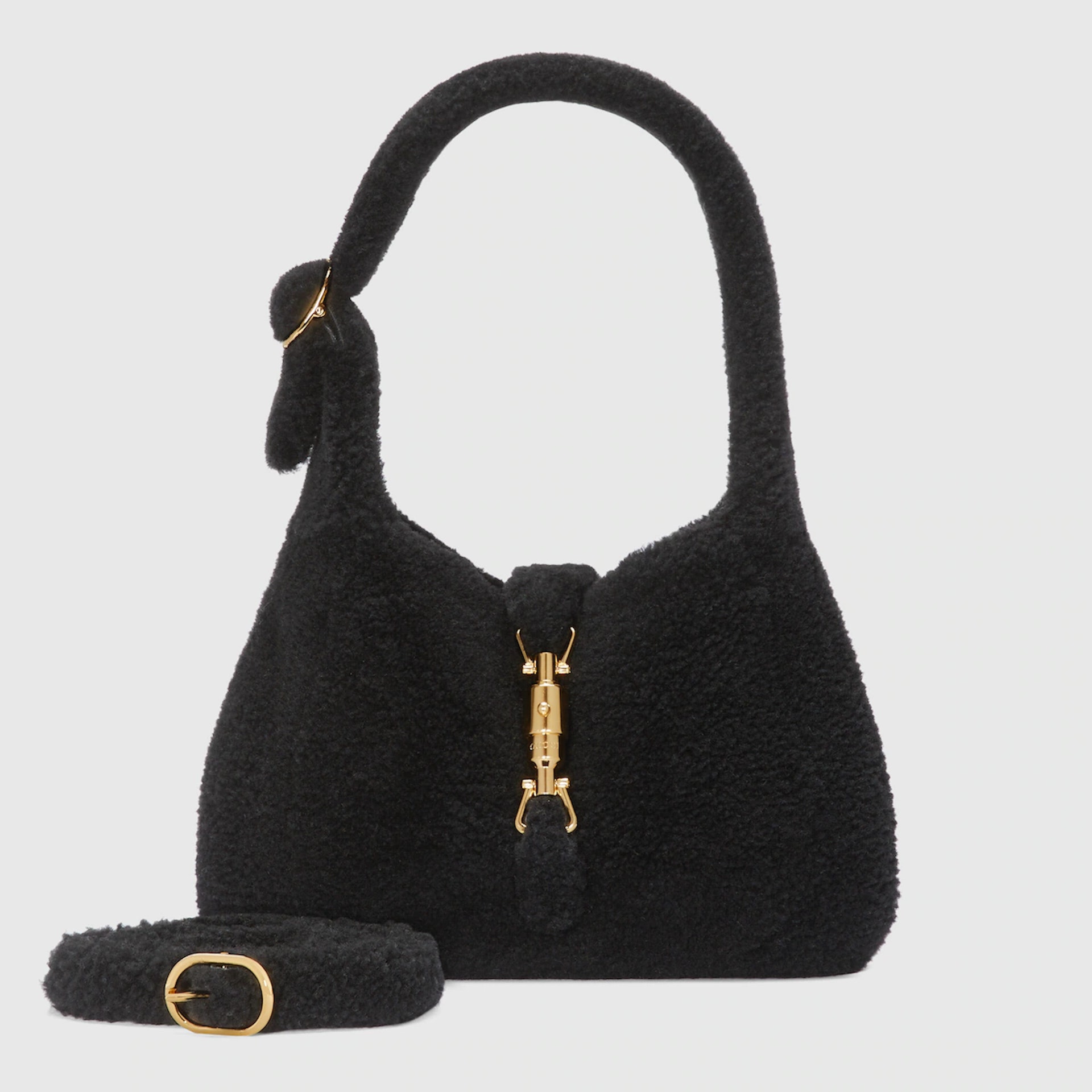 Gucci Jackie 1961 Small Shoulder Bag(黑色款)