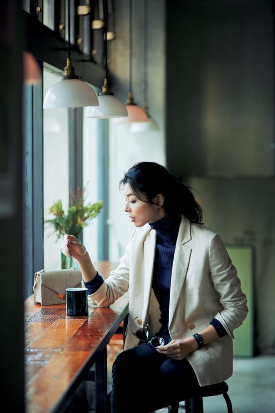 在上班時間到樓下買杯咖啡，放鬆一下自己。