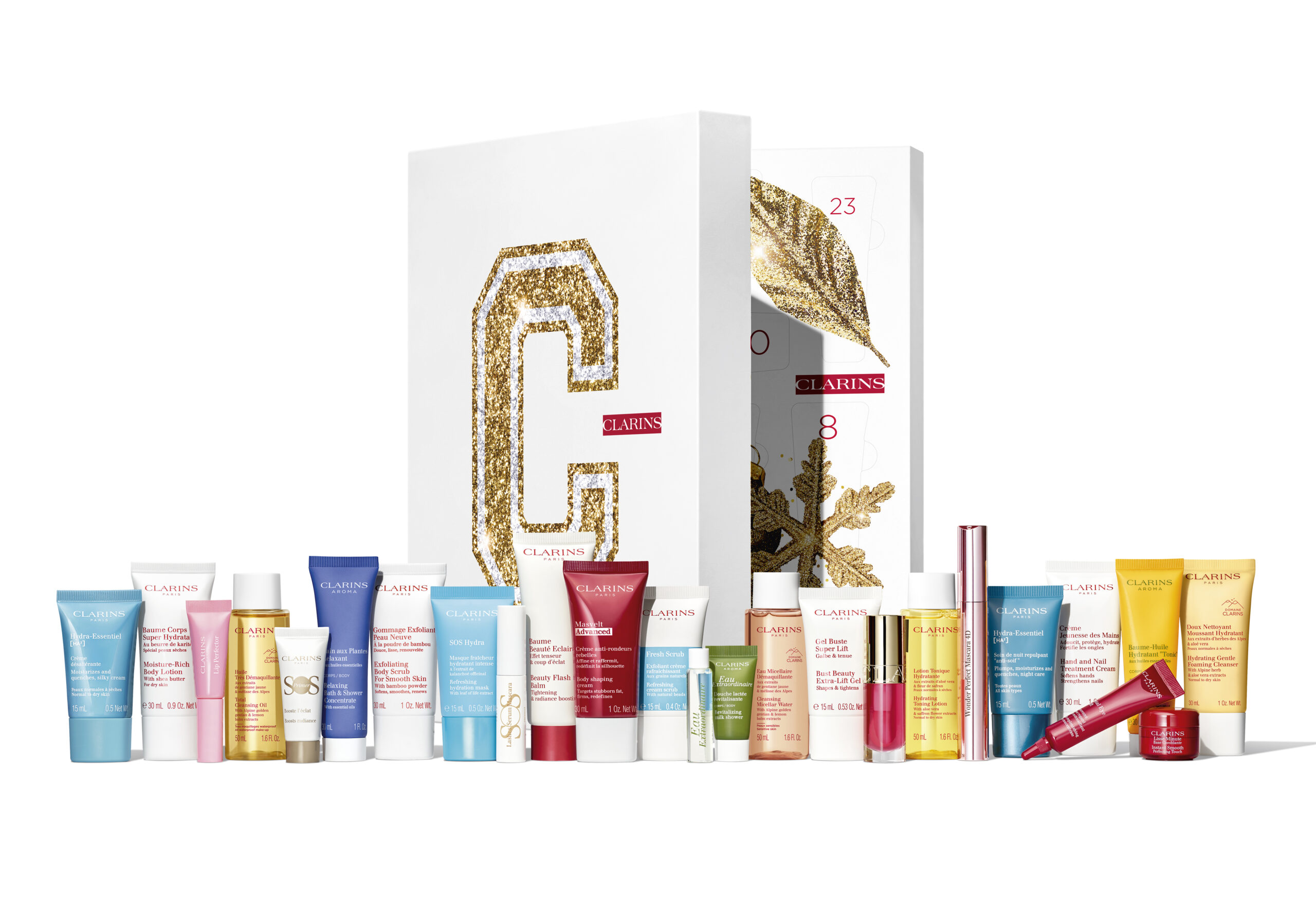 CLARINS 24日聖誕倒數月曆 2023 $2,958