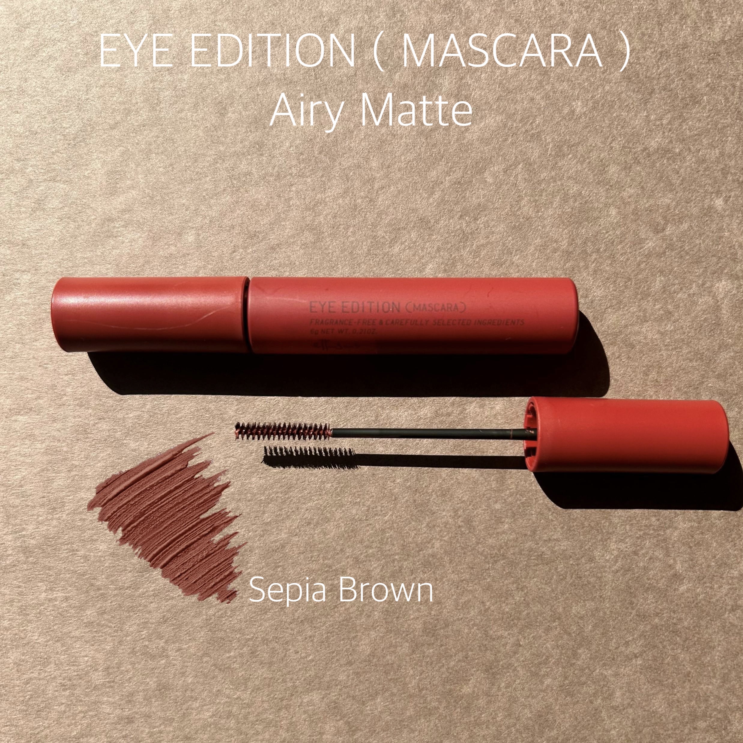 03磚紅啡魔束輕盈纖長睫毛液散發秋冬感,令整體眼妝色彩更一致。