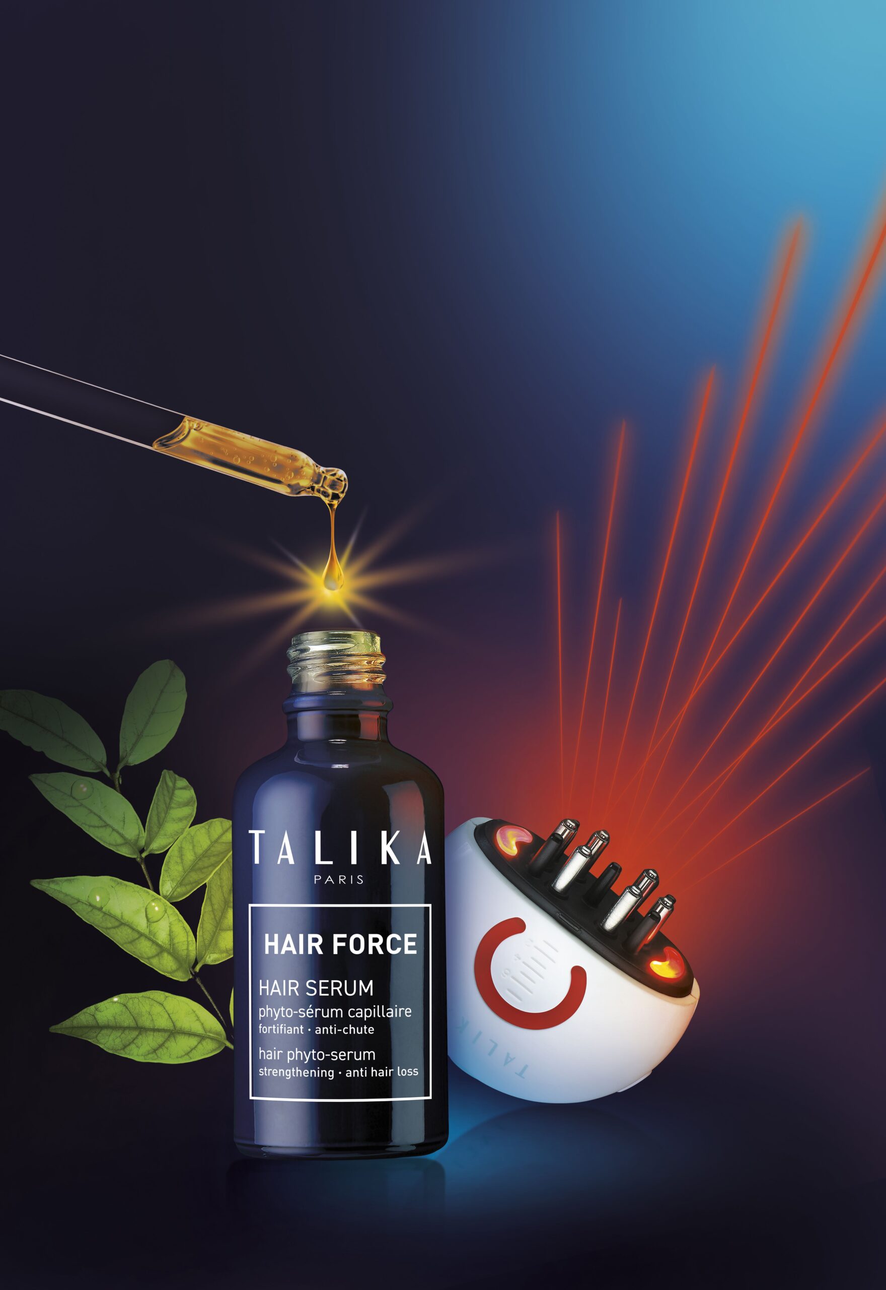 TALIKA HAIR FORCE防脫髮精華光學導入儀套裝 $1,399