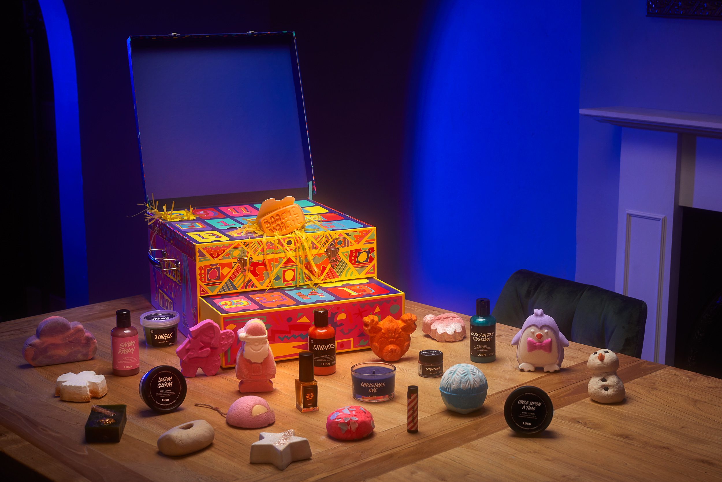 LUSH 聖誕月曆禮盒 $3,000