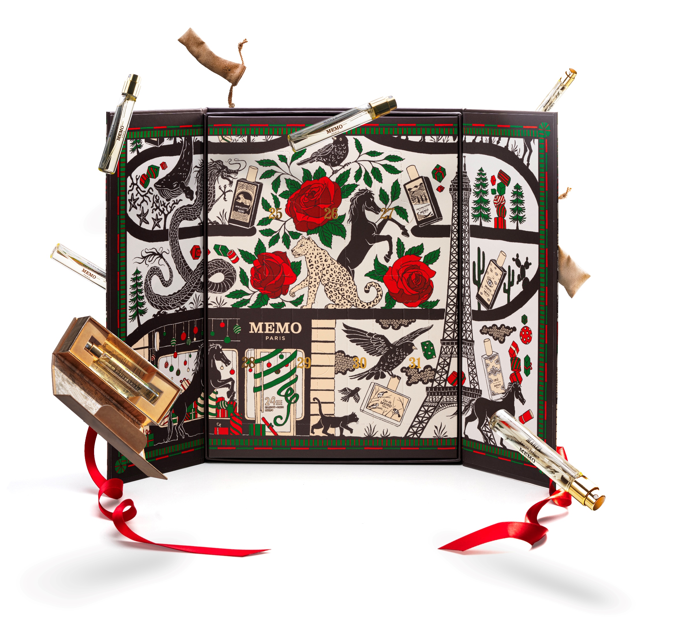 法國奢華香水品牌MEMO PARIS今年首度推出限定倒數日曆
