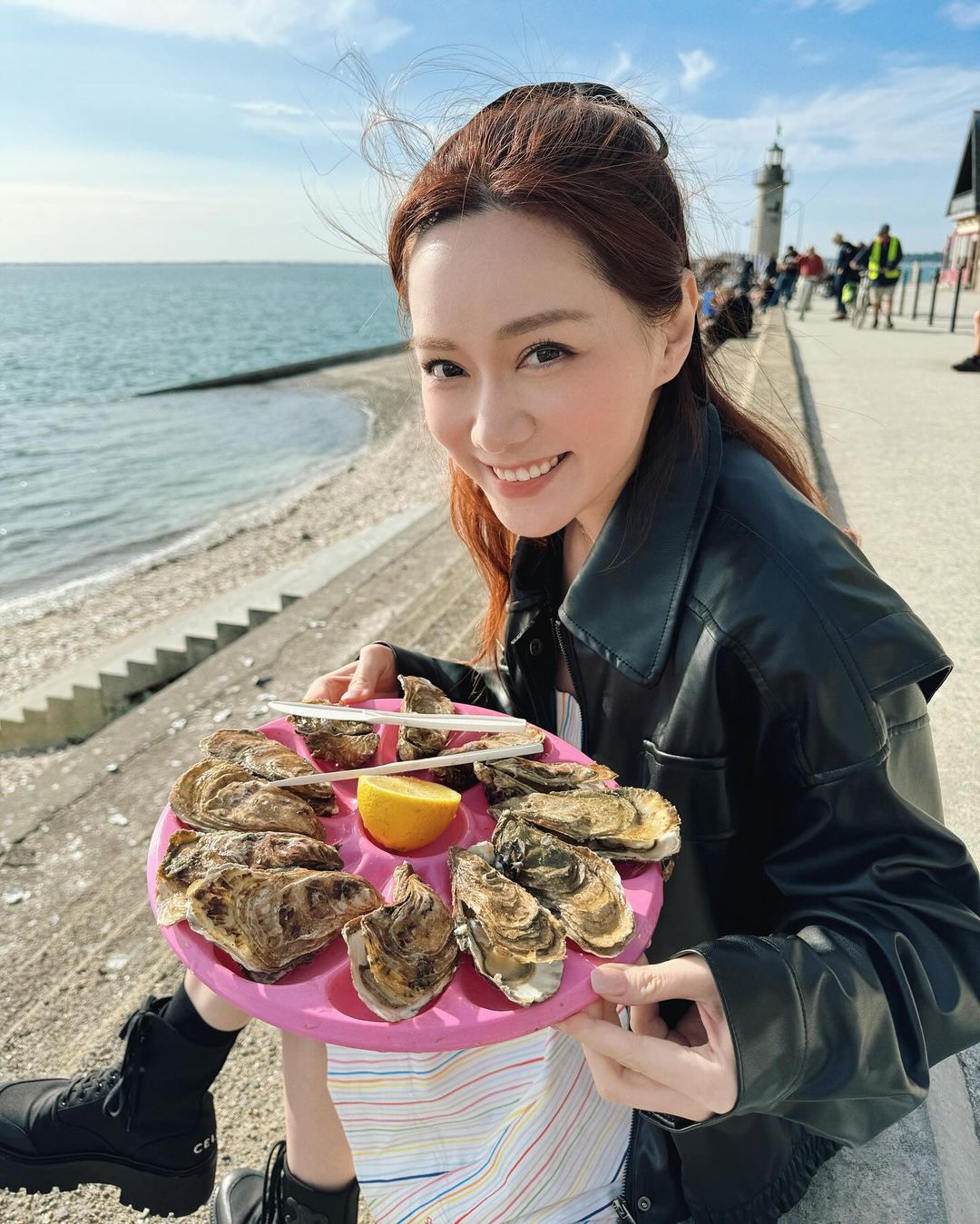 馬國明與湯洛雯一同飛到法國拍婚紗照,順便甜蜜旅行。