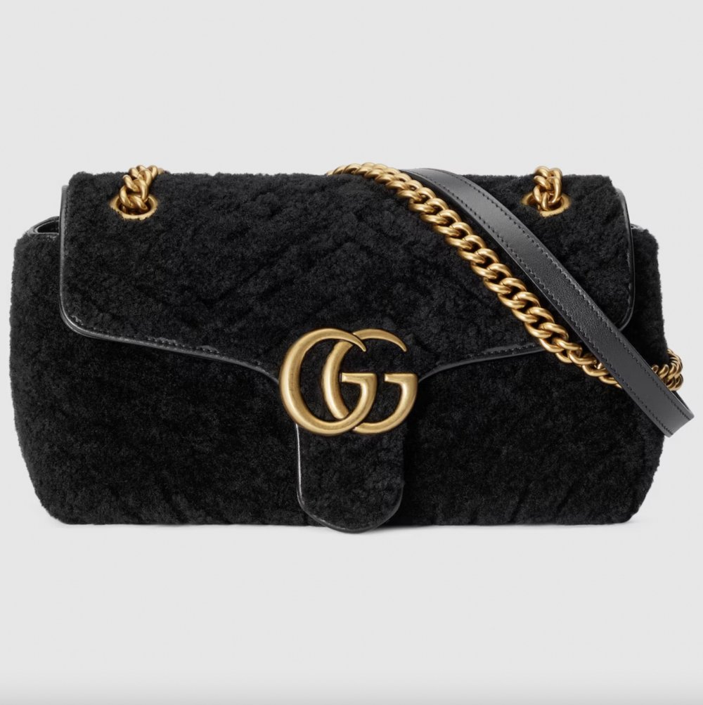 Gucci GG Marmont Small Shoulder Bag 黑色款 US$3,490(約HK$27,287)