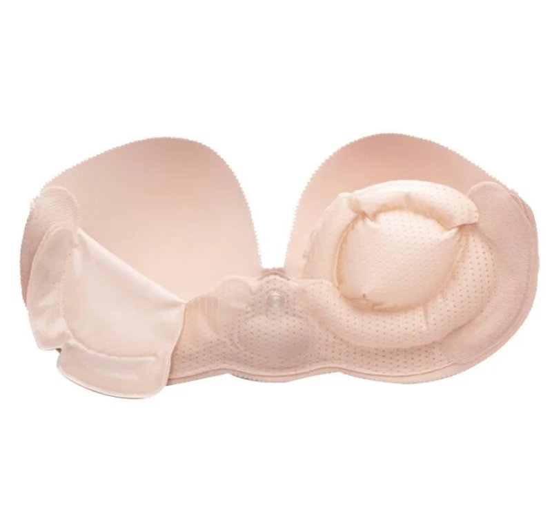 避免穿著充氣式胸墊。