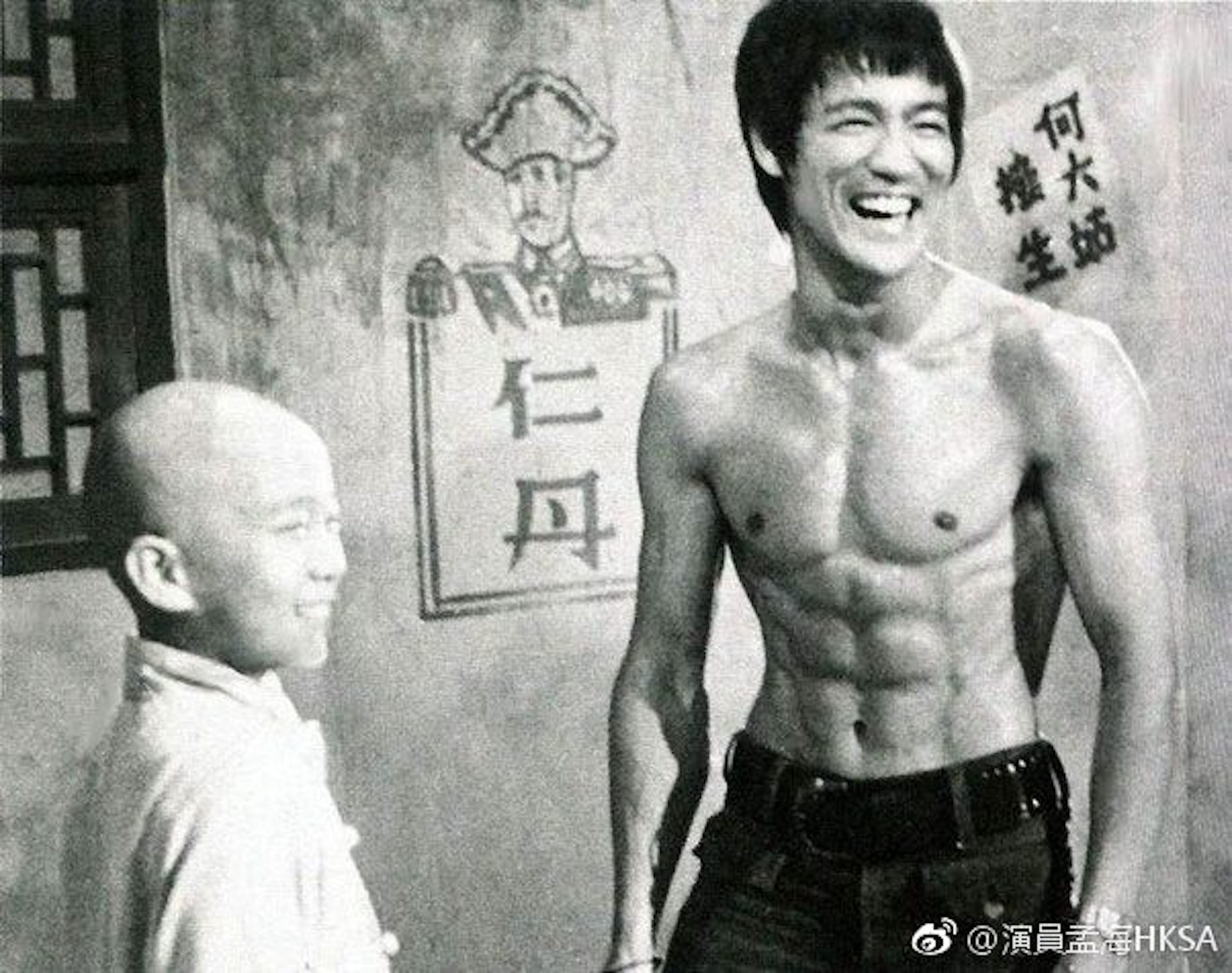 孟海曾客串過李小龍主演的《龍爭虎鬥》,更被對方指定要有一個大特寫。