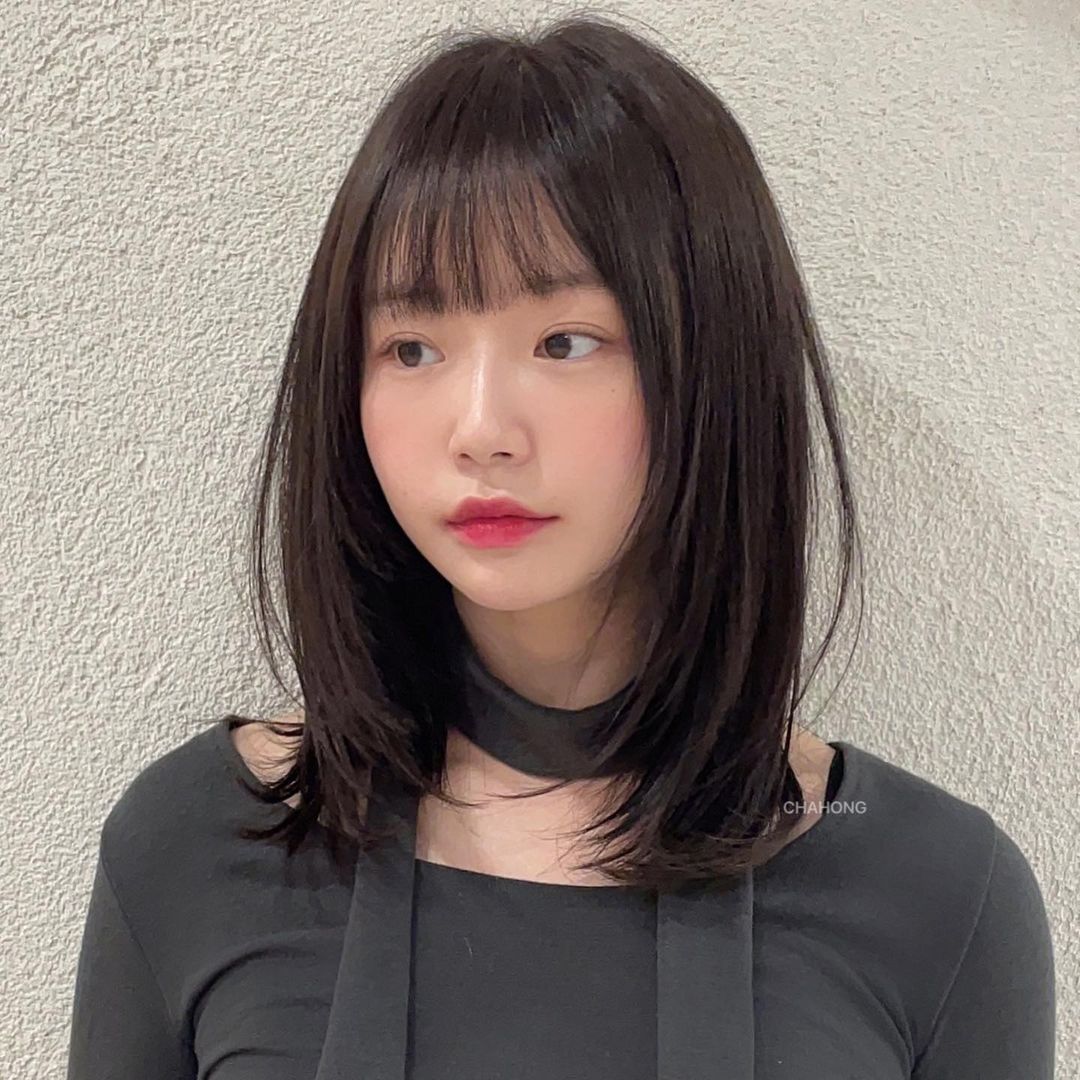 層次中長髮