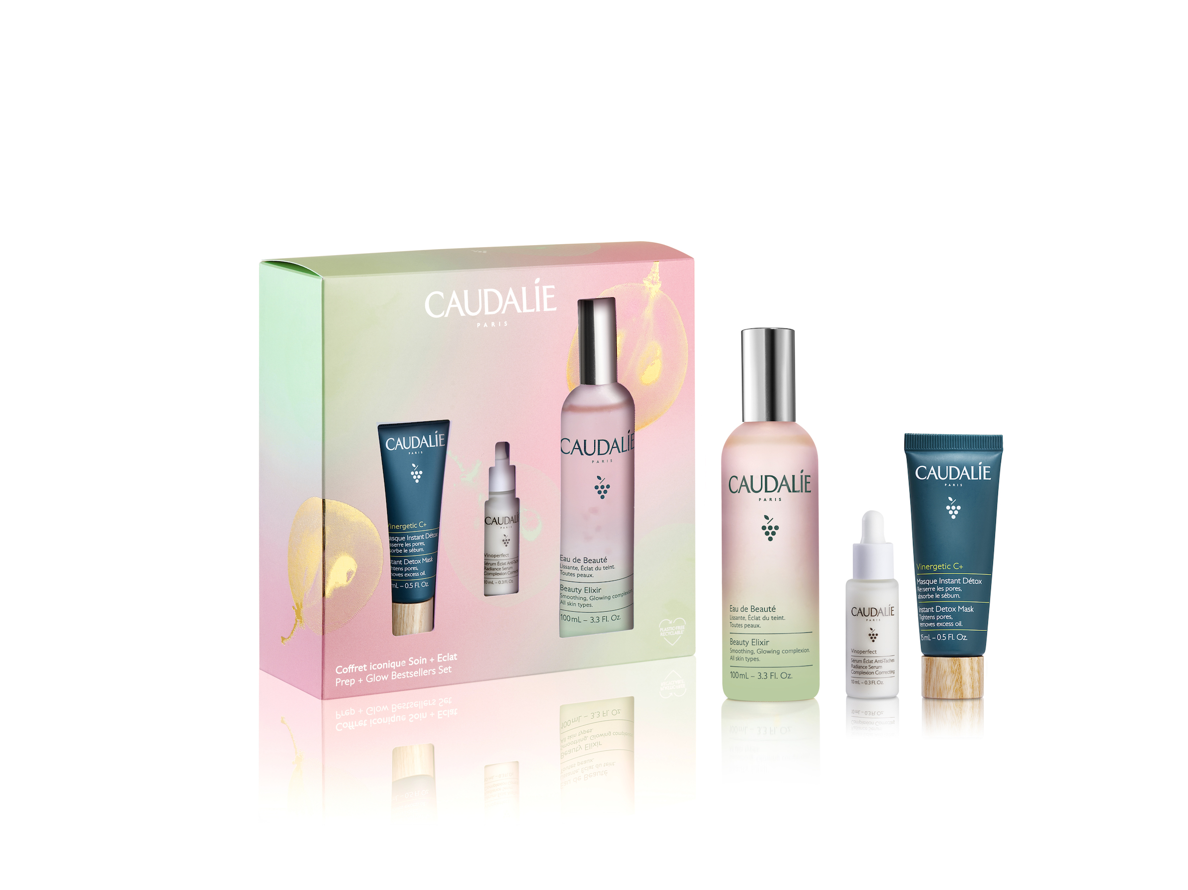 Caudalie 節日排毒煥膚套裝 $380